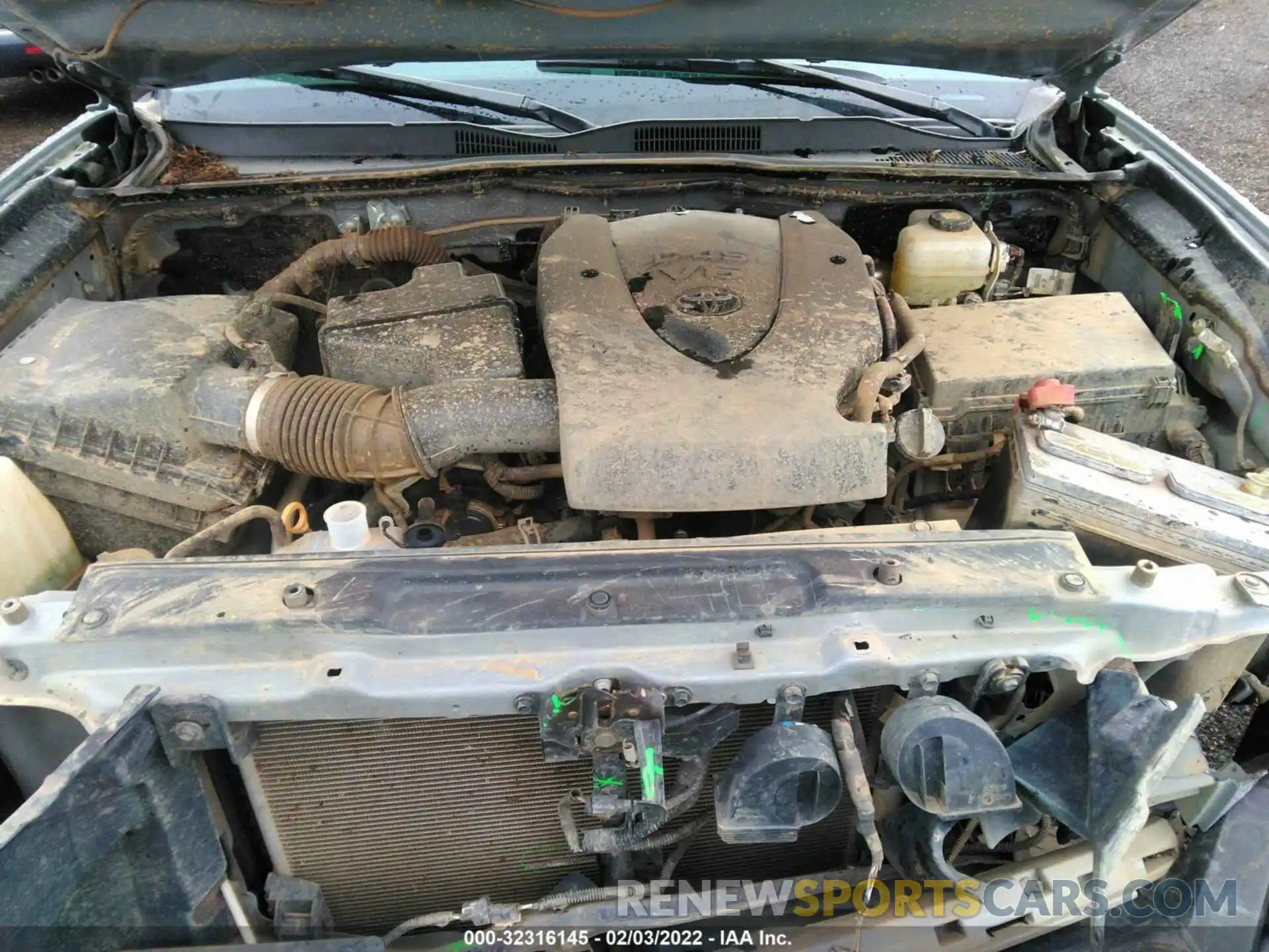 10 Фотография поврежденного автомобиля 3TMCZ5AN0MM381300 TOYOTA TACOMA 4WD 2021