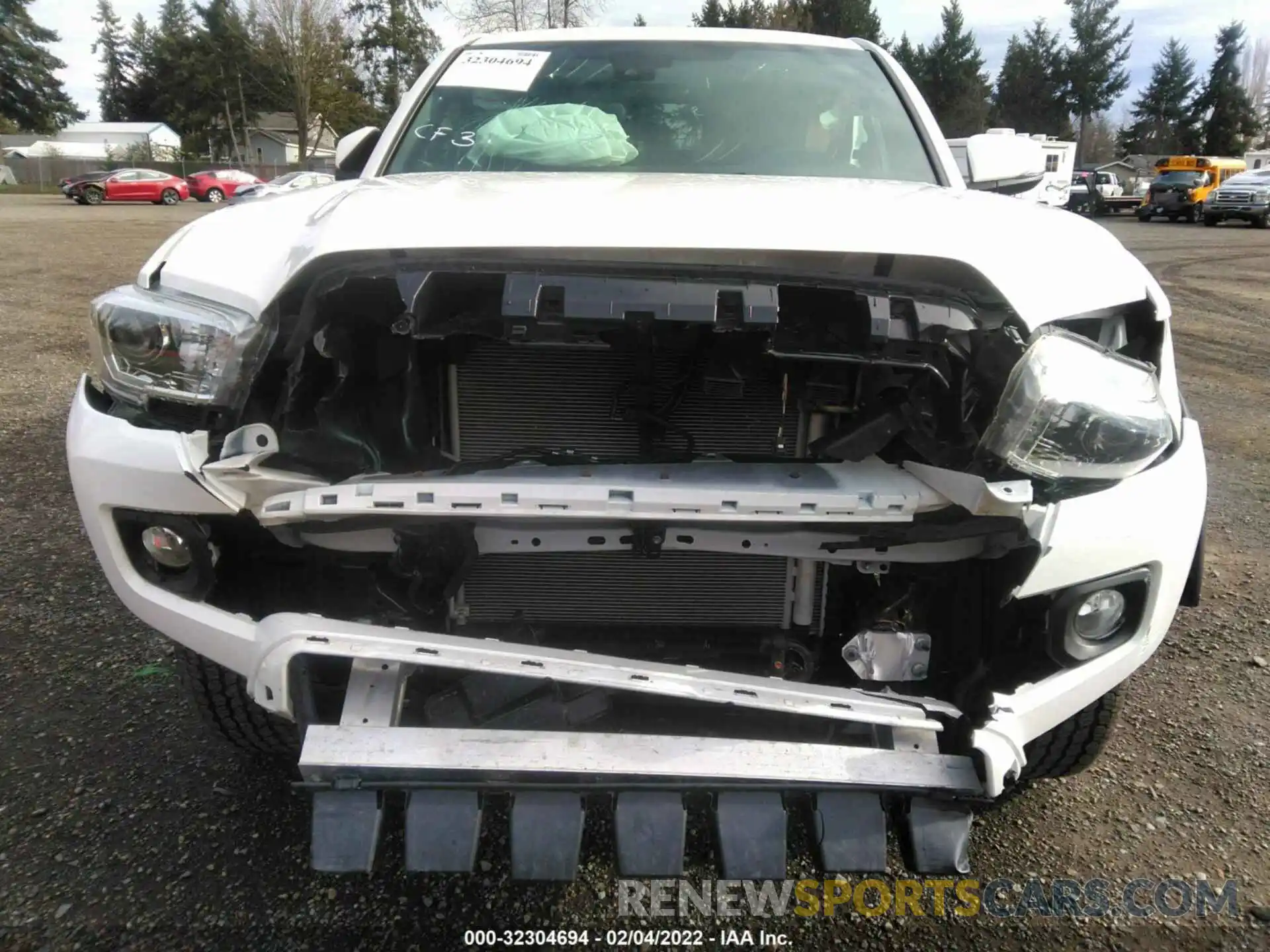 6 Photograph of a damaged car 3TMCZ5AN0MM393608 TOYOTA TACOMA 4WD 2021