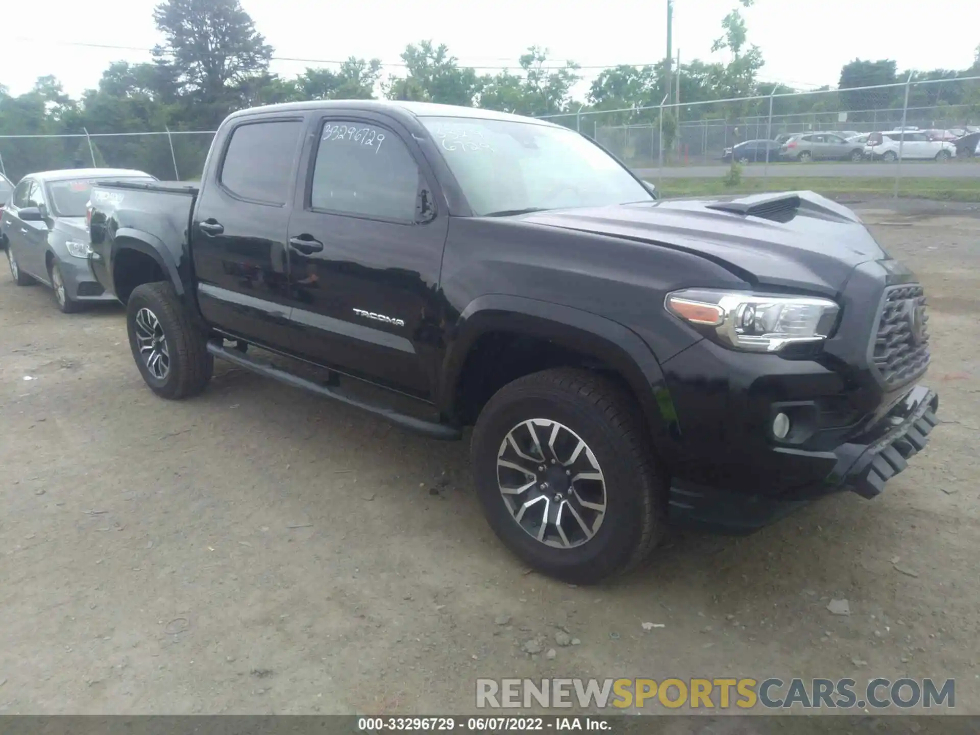 1 Photograph of a damaged car 3TMCZ5AN0MM394399 TOYOTA TACOMA 4WD 2021