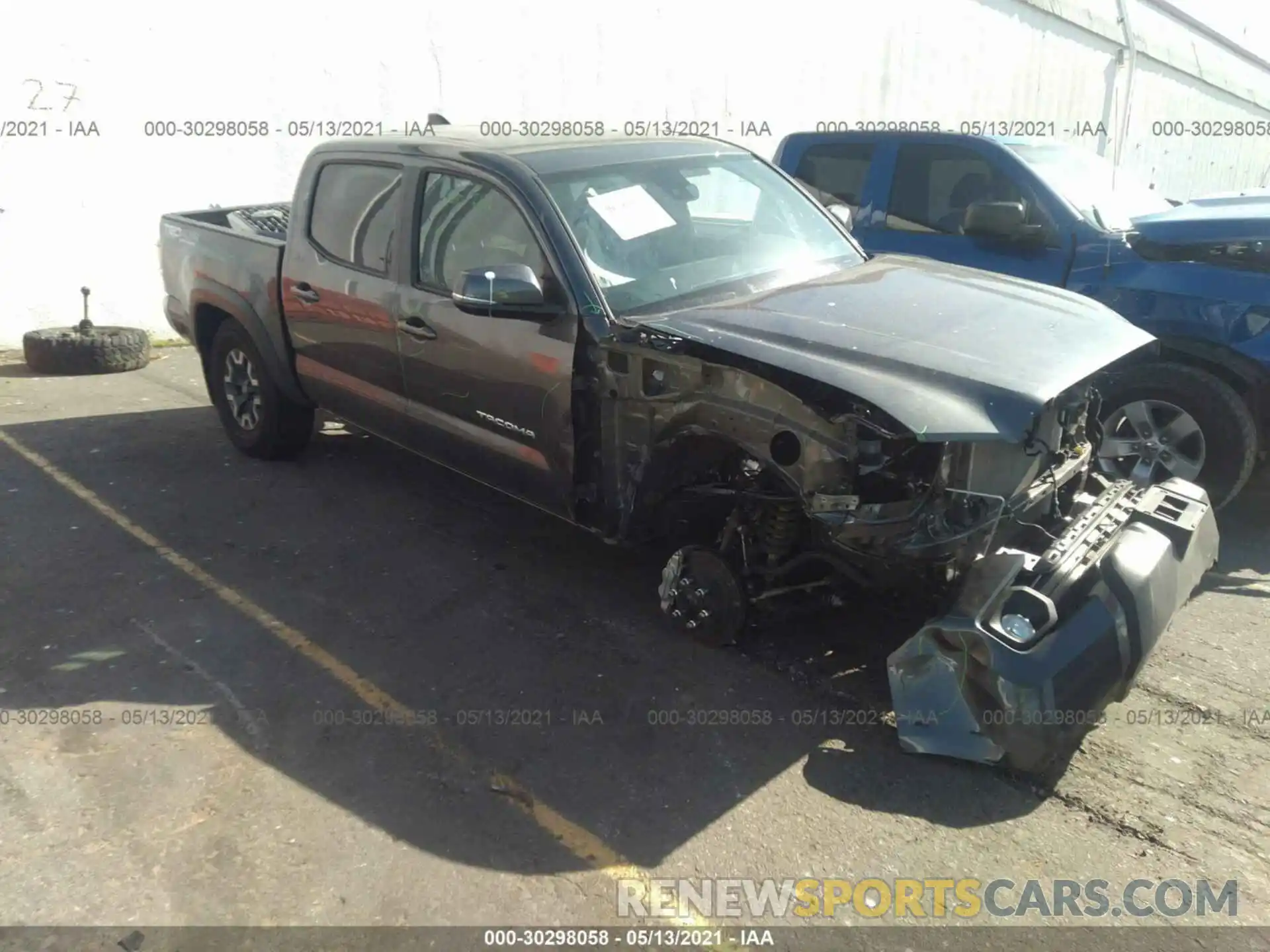 1 Фотография поврежденного автомобиля 3TMCZ5AN0MM398470 TOYOTA TACOMA 4WD 2021