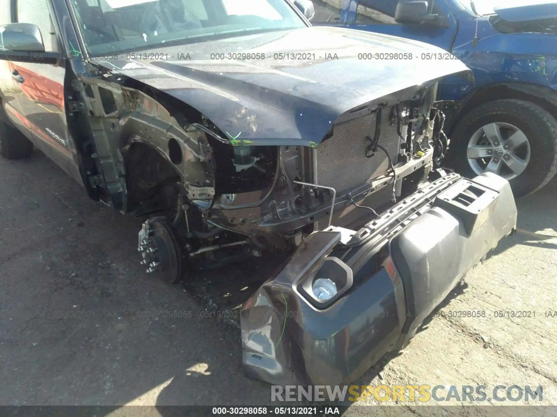 6 Photograph of a damaged car 3TMCZ5AN0MM398470 TOYOTA TACOMA 4WD 2021