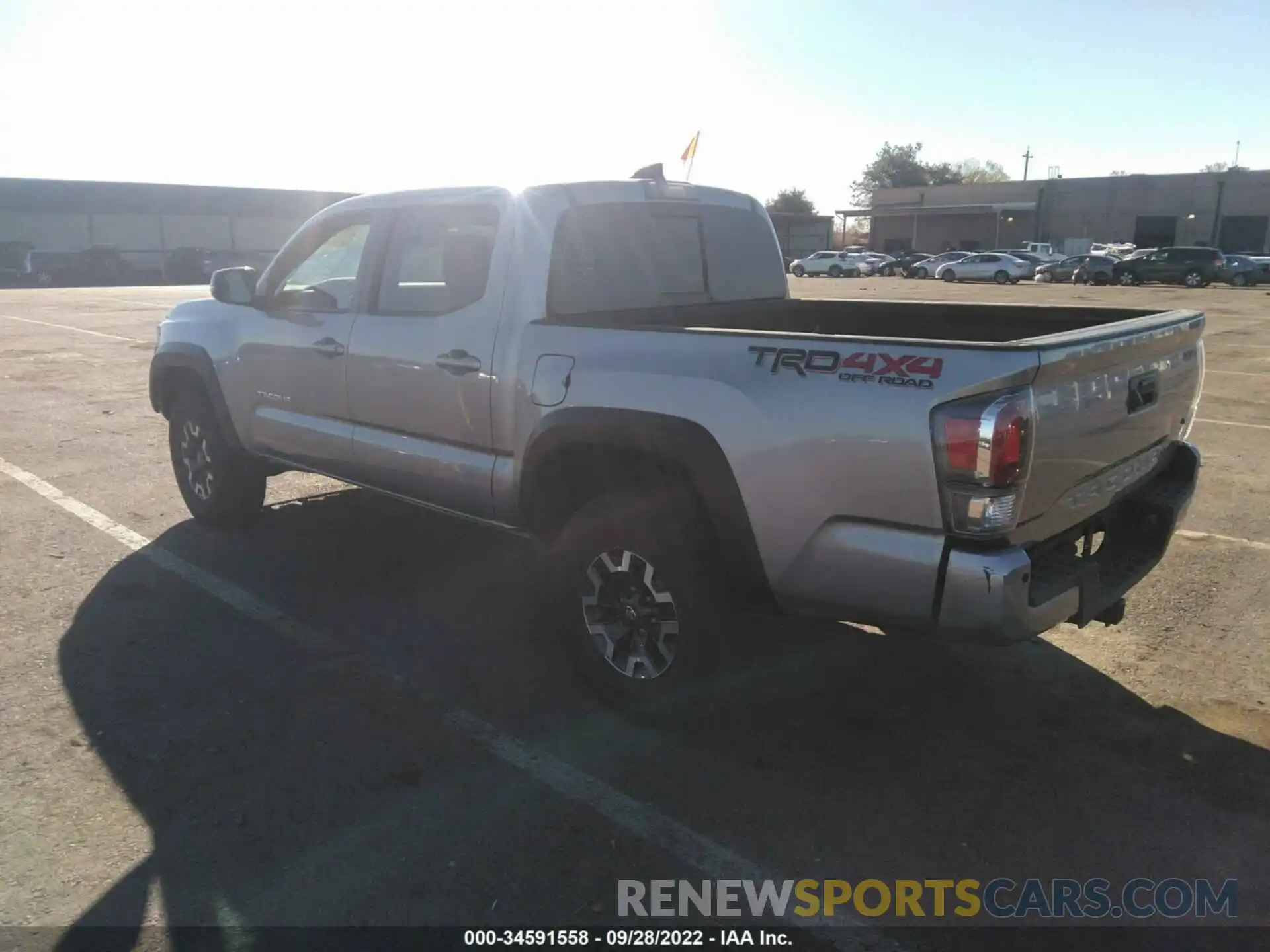 3 Photograph of a damaged car 3TMCZ5AN0MM401724 TOYOTA TACOMA 4WD 2021