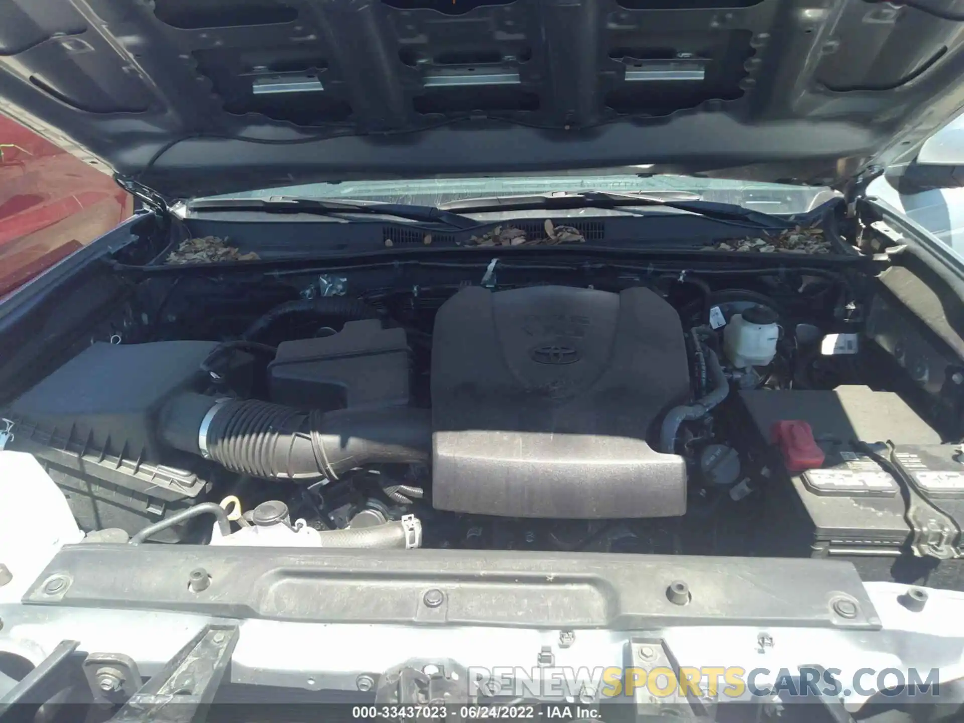 10 Photograph of a damaged car 3TMCZ5AN0MM405269 TOYOTA TACOMA 4WD 2021