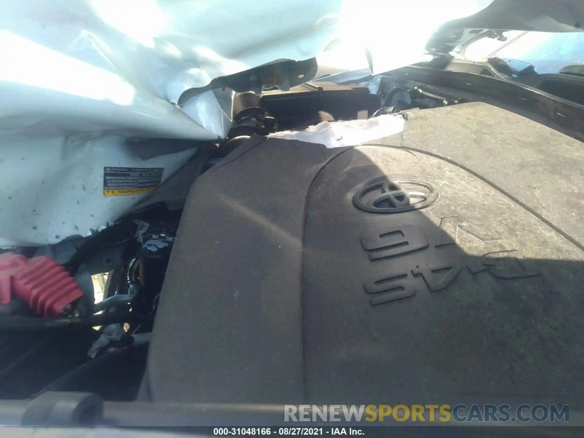 10 Photograph of a damaged car 3TMCZ5AN0MM406714 TOYOTA TACOMA 4WD 2021