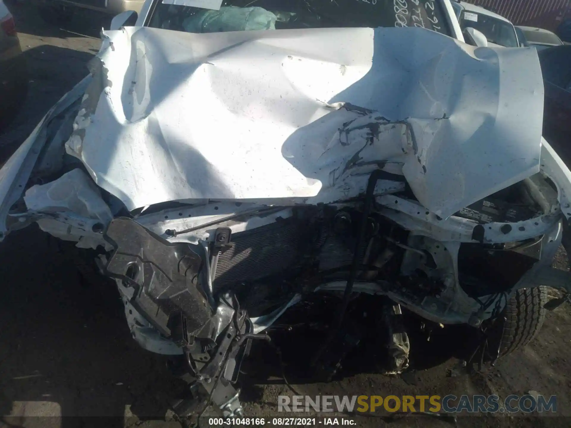 6 Photograph of a damaged car 3TMCZ5AN0MM406714 TOYOTA TACOMA 4WD 2021