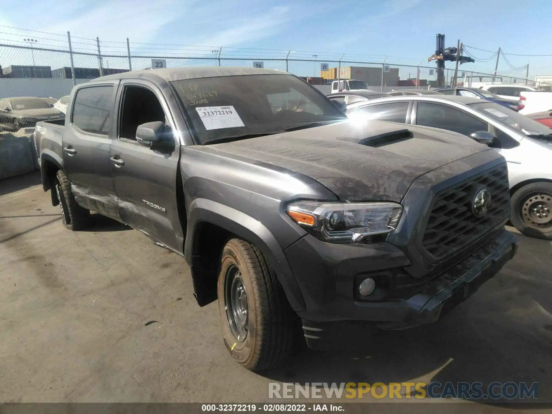 1 Photograph of a damaged car 3TMCZ5AN0MM423089 TOYOTA TACOMA 4WD 2021