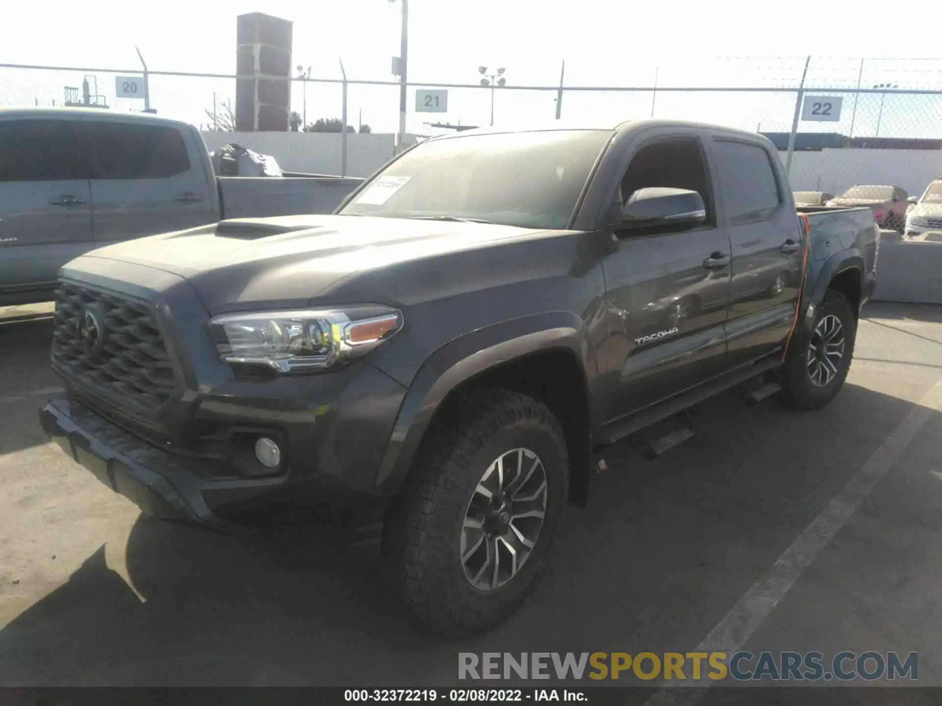 2 Photograph of a damaged car 3TMCZ5AN0MM423089 TOYOTA TACOMA 4WD 2021