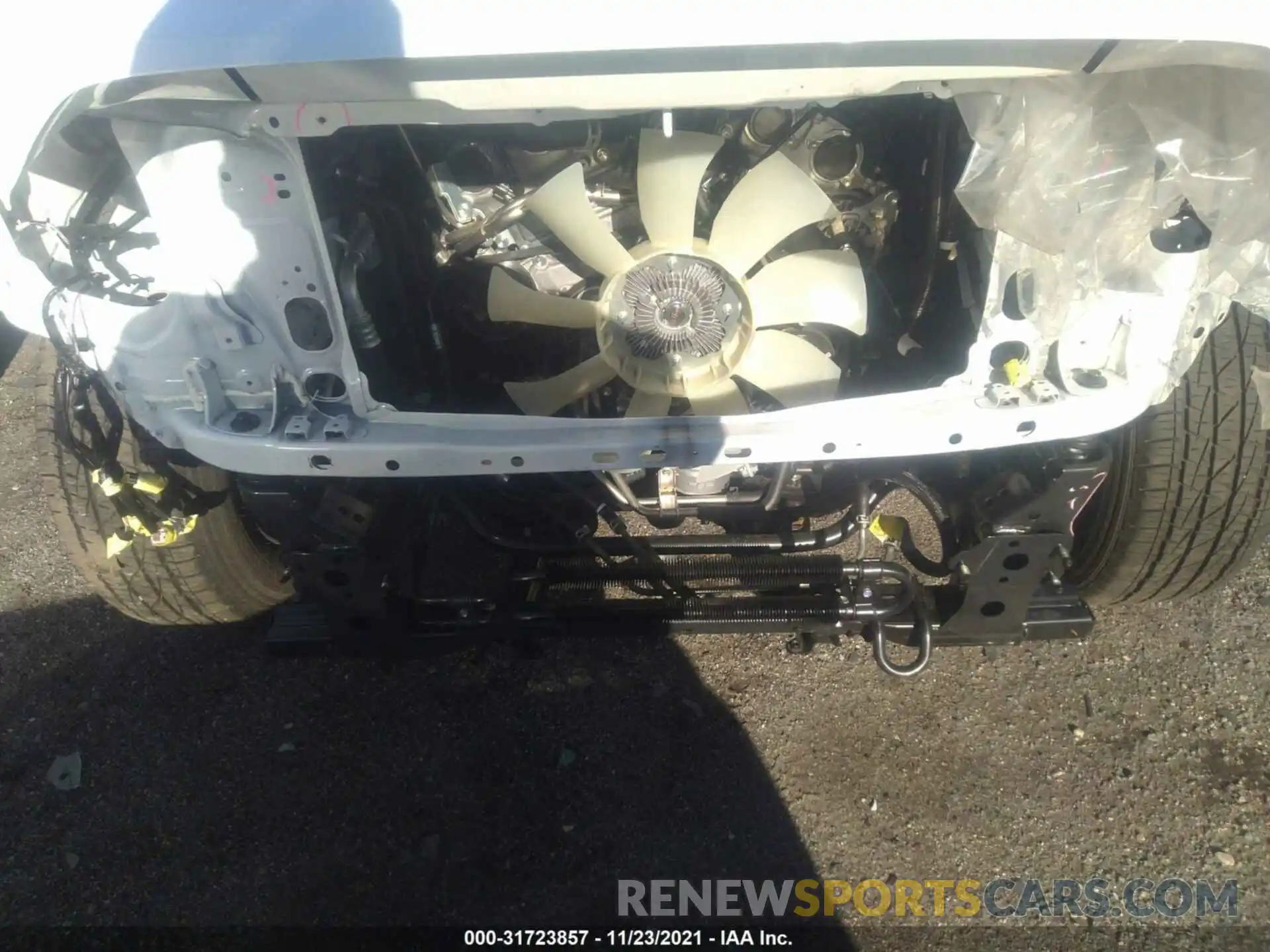 10 Photograph of a damaged car 3TMCZ5AN0MM431628 TOYOTA TACOMA 4WD 2021