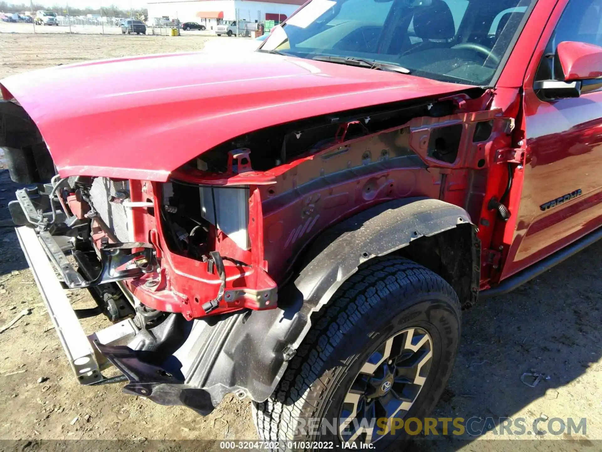 6 Photograph of a damaged car 3TMCZ5AN0MM440085 TOYOTA TACOMA 4WD 2021