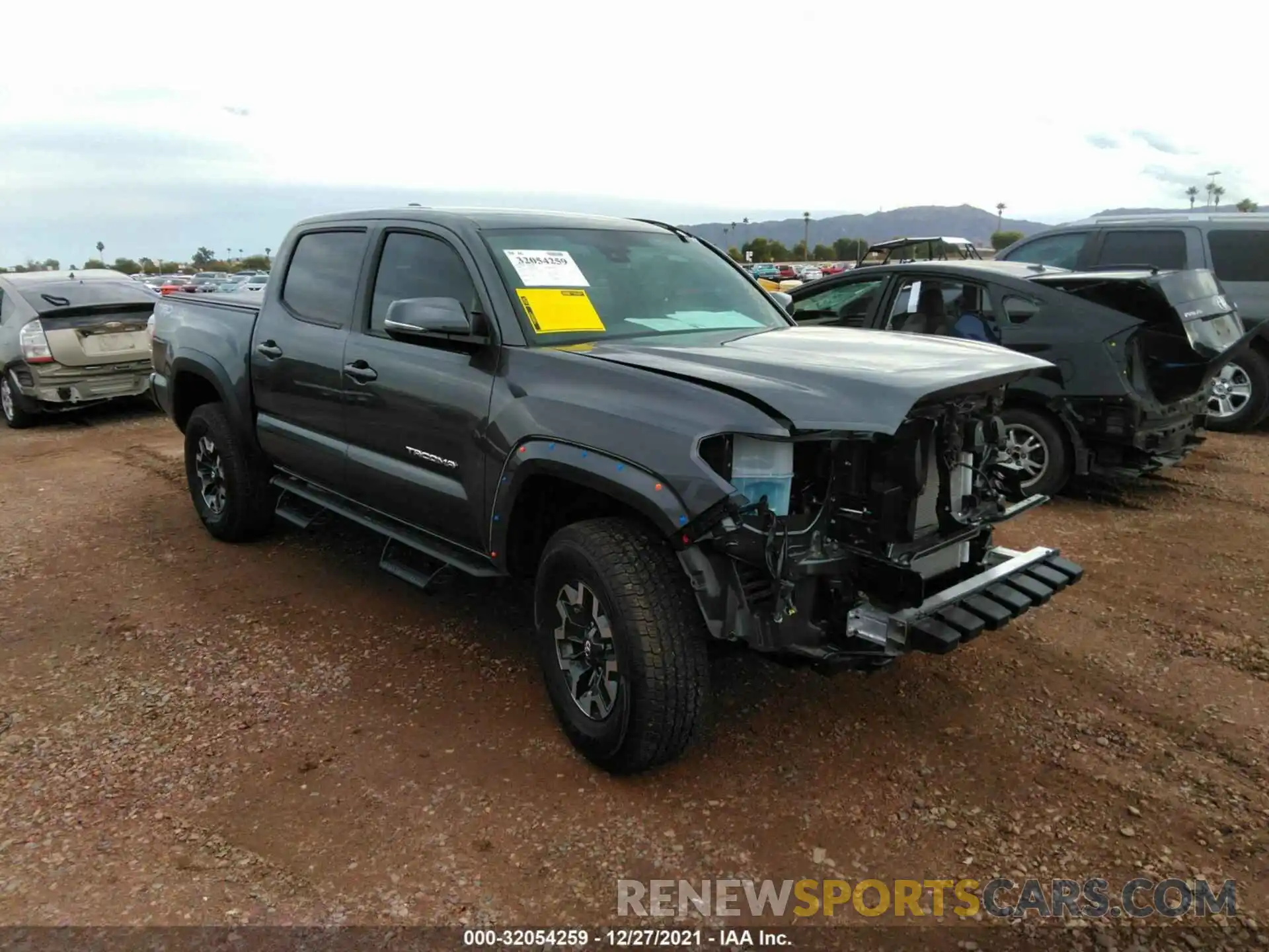 1 Photograph of a damaged car 3TMCZ5AN0MM452284 TOYOTA TACOMA 4WD 2021