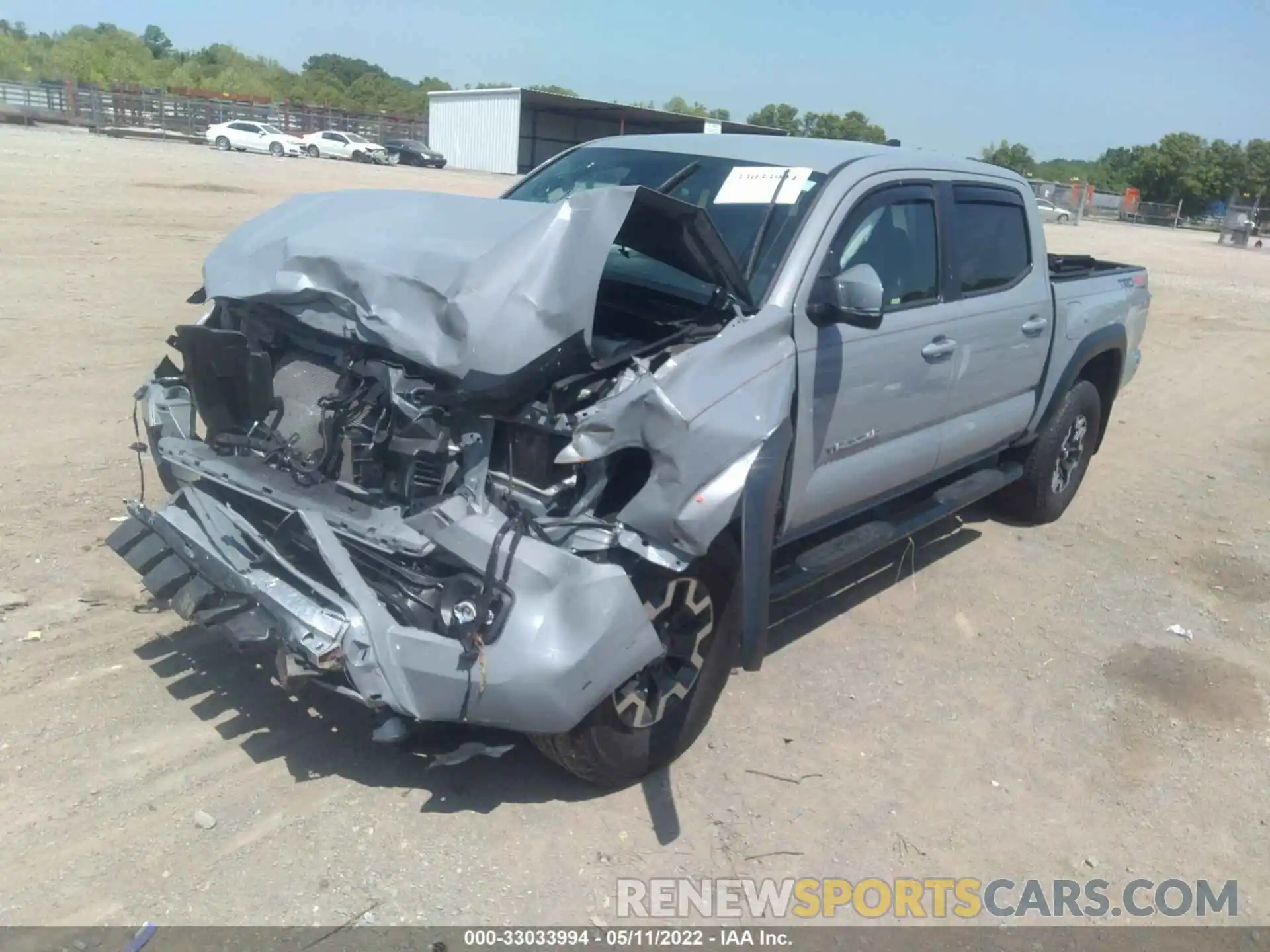 2 Photograph of a damaged car 3TMCZ5AN1MM372279 TOYOTA TACOMA 4WD 2021