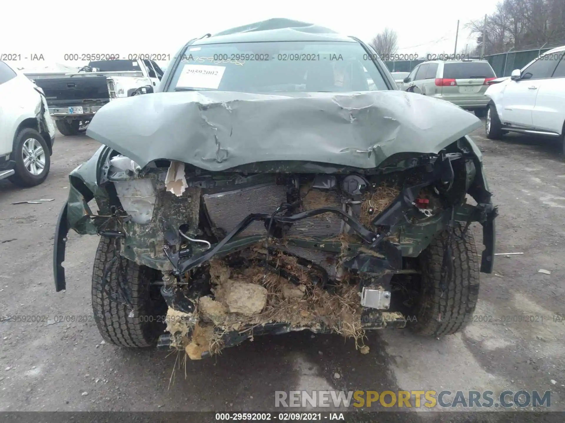 6 Photograph of a damaged car 3TMCZ5AN1MM378440 TOYOTA TACOMA 4WD 2021