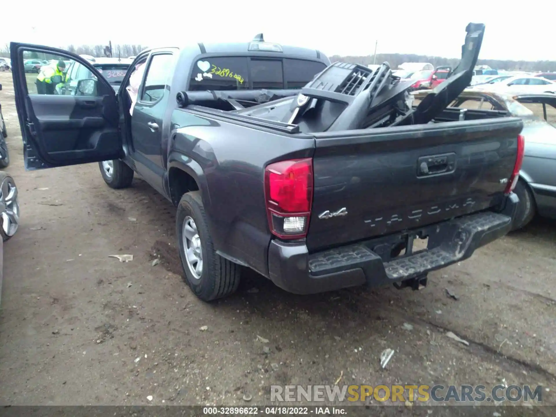 3 Photograph of a damaged car 3TMCZ5AN1MM380561 TOYOTA TACOMA 4WD 2021