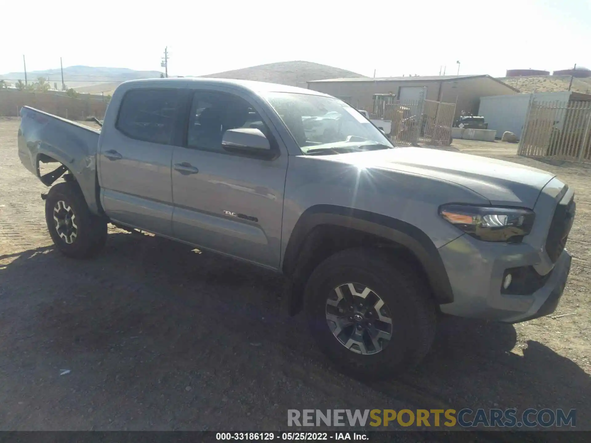 1 Photograph of a damaged car 3TMCZ5AN1MM383329 TOYOTA TACOMA 4WD 2021