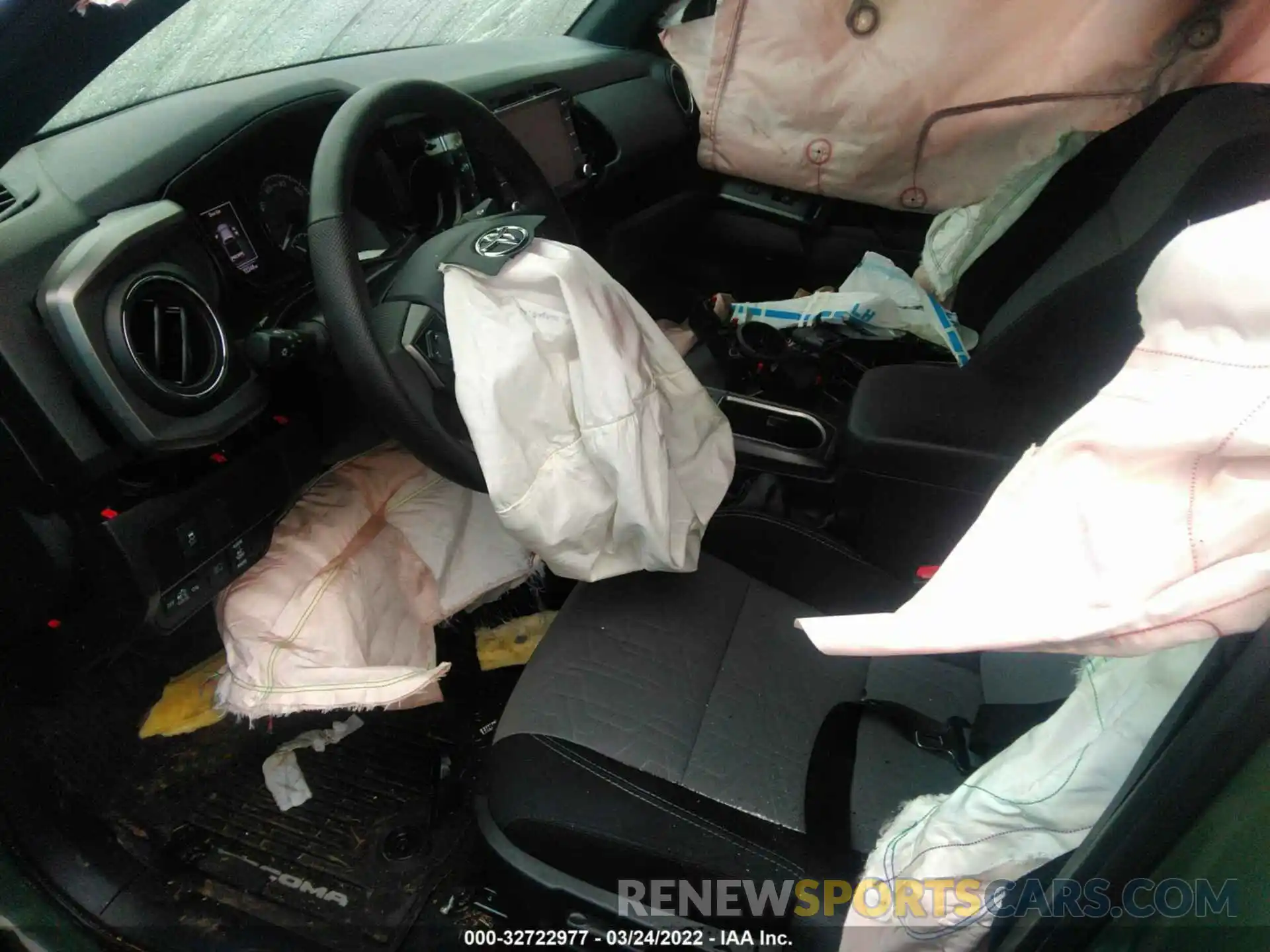 5 Photograph of a damaged car 3TMCZ5AN1MM385517 TOYOTA TACOMA 4WD 2021