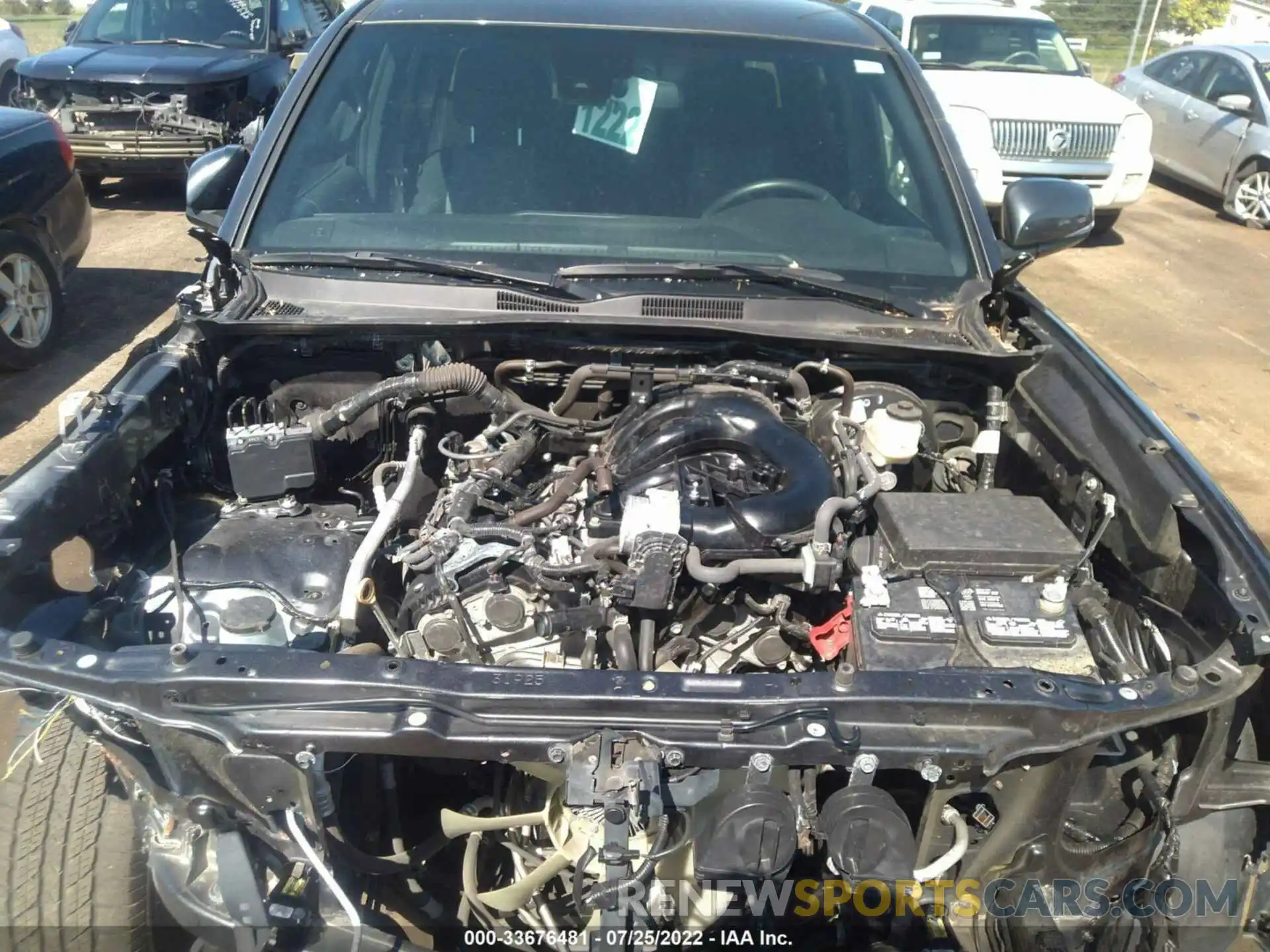 10 Photograph of a damaged car 3TMCZ5AN1MM387316 TOYOTA TACOMA 4WD 2021