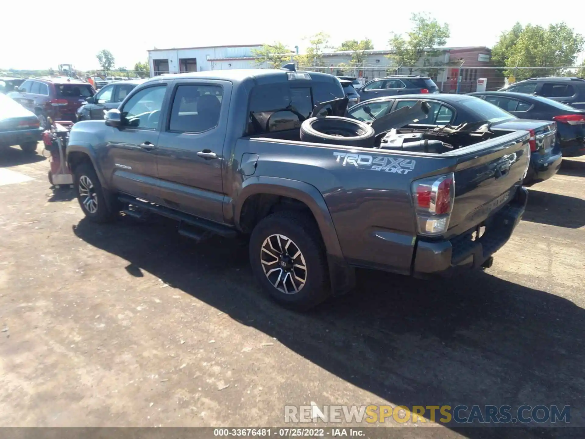 3 Photograph of a damaged car 3TMCZ5AN1MM387316 TOYOTA TACOMA 4WD 2021