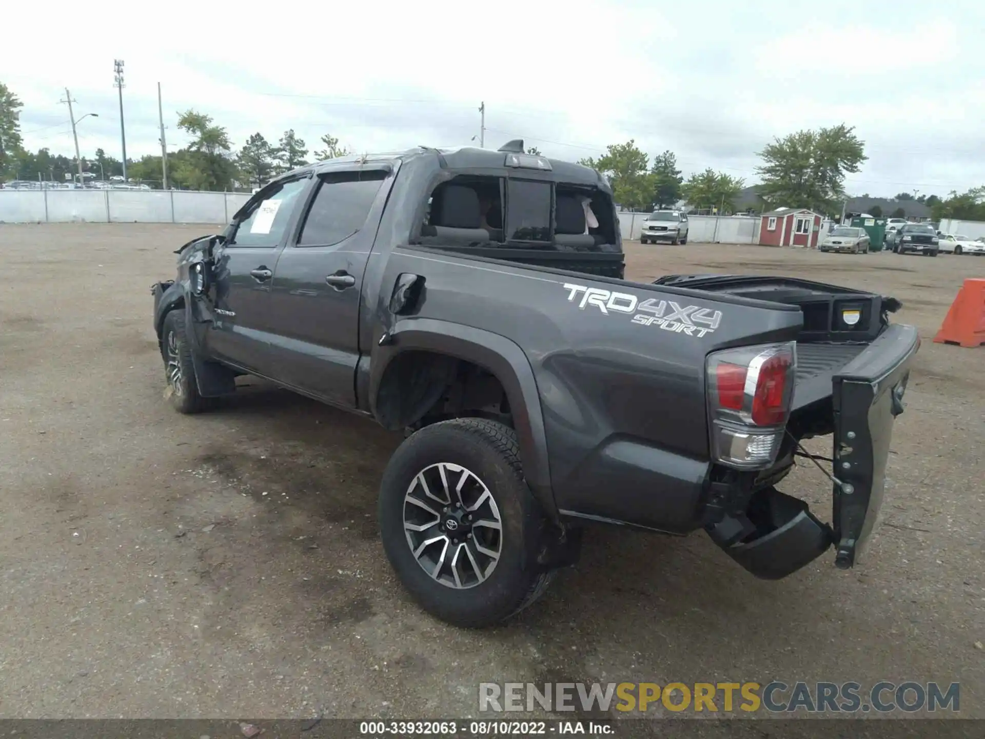 3 Photograph of a damaged car 3TMCZ5AN1MM397165 TOYOTA TACOMA 4WD 2021