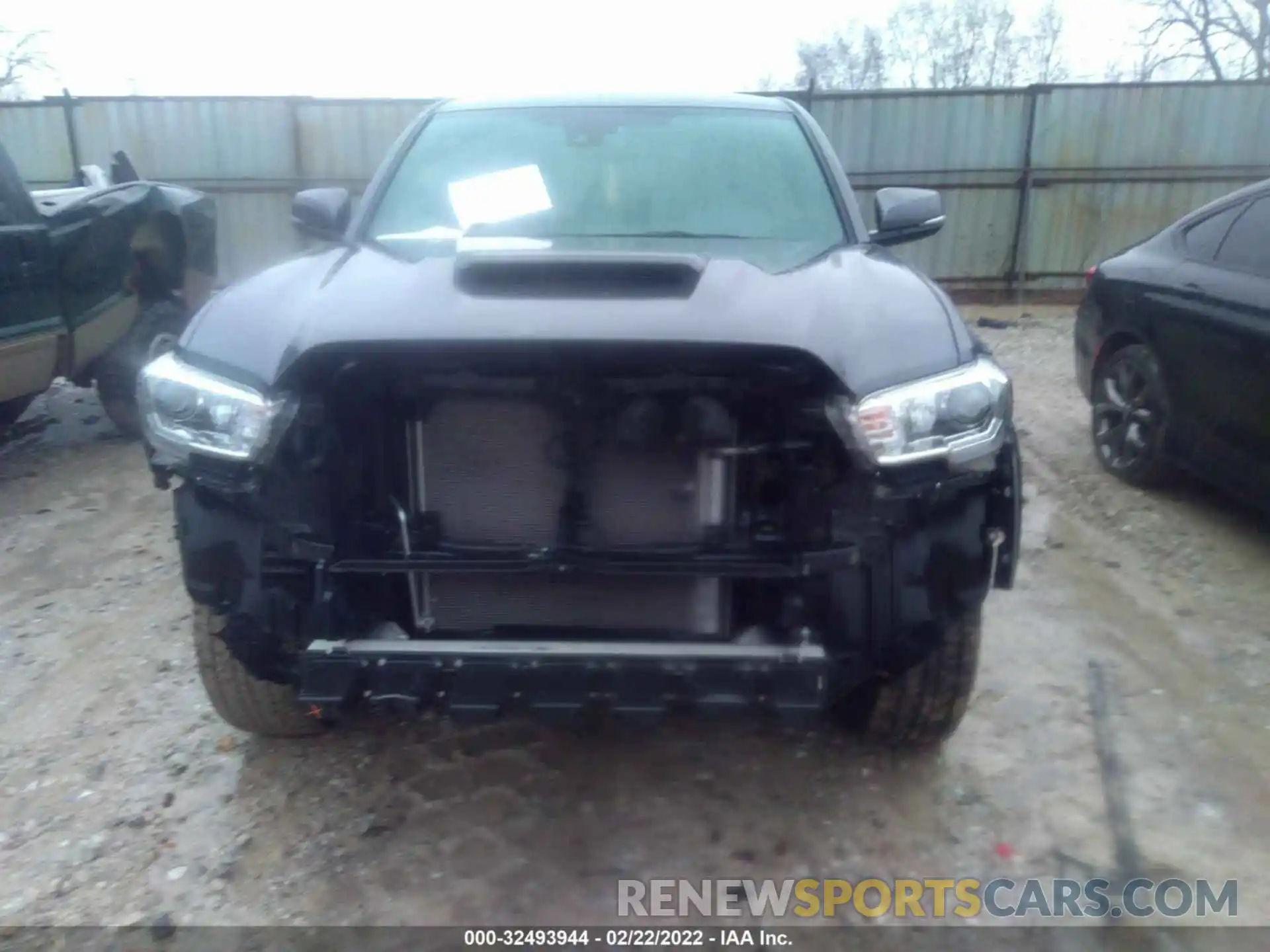 6 Фотография поврежденного автомобиля 3TMCZ5AN1MM398140 TOYOTA TACOMA 4WD 2021