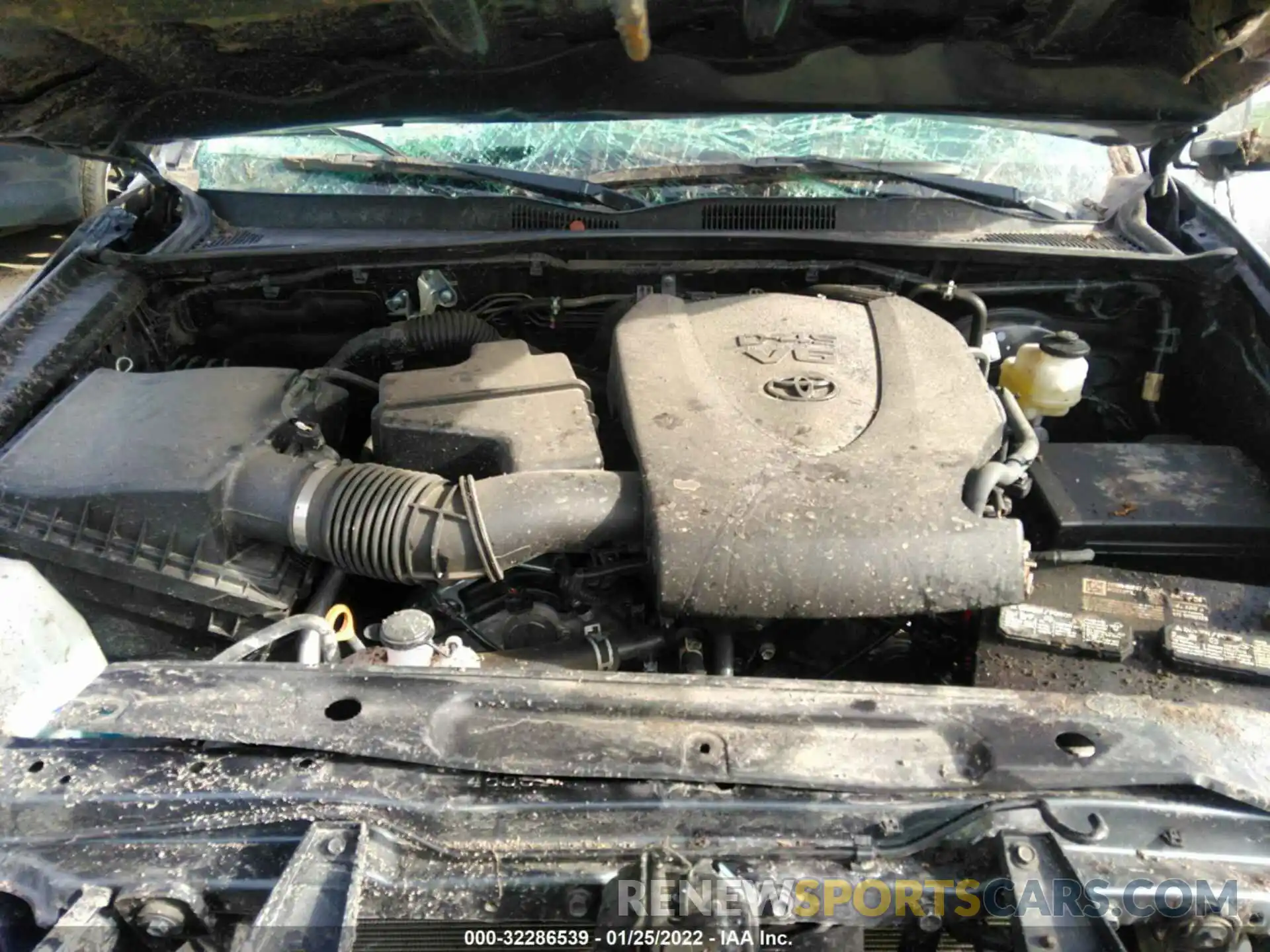 10 Photograph of a damaged car 3TMCZ5AN1MM398641 TOYOTA TACOMA 4WD 2021