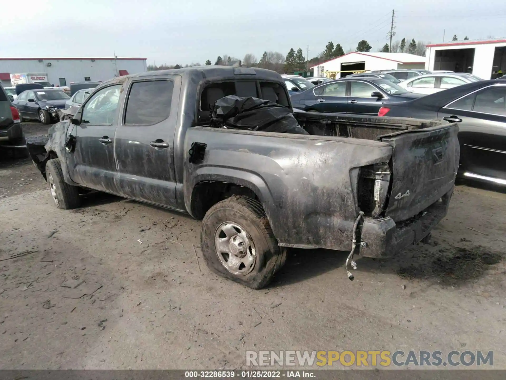 3 Photograph of a damaged car 3TMCZ5AN1MM398641 TOYOTA TACOMA 4WD 2021