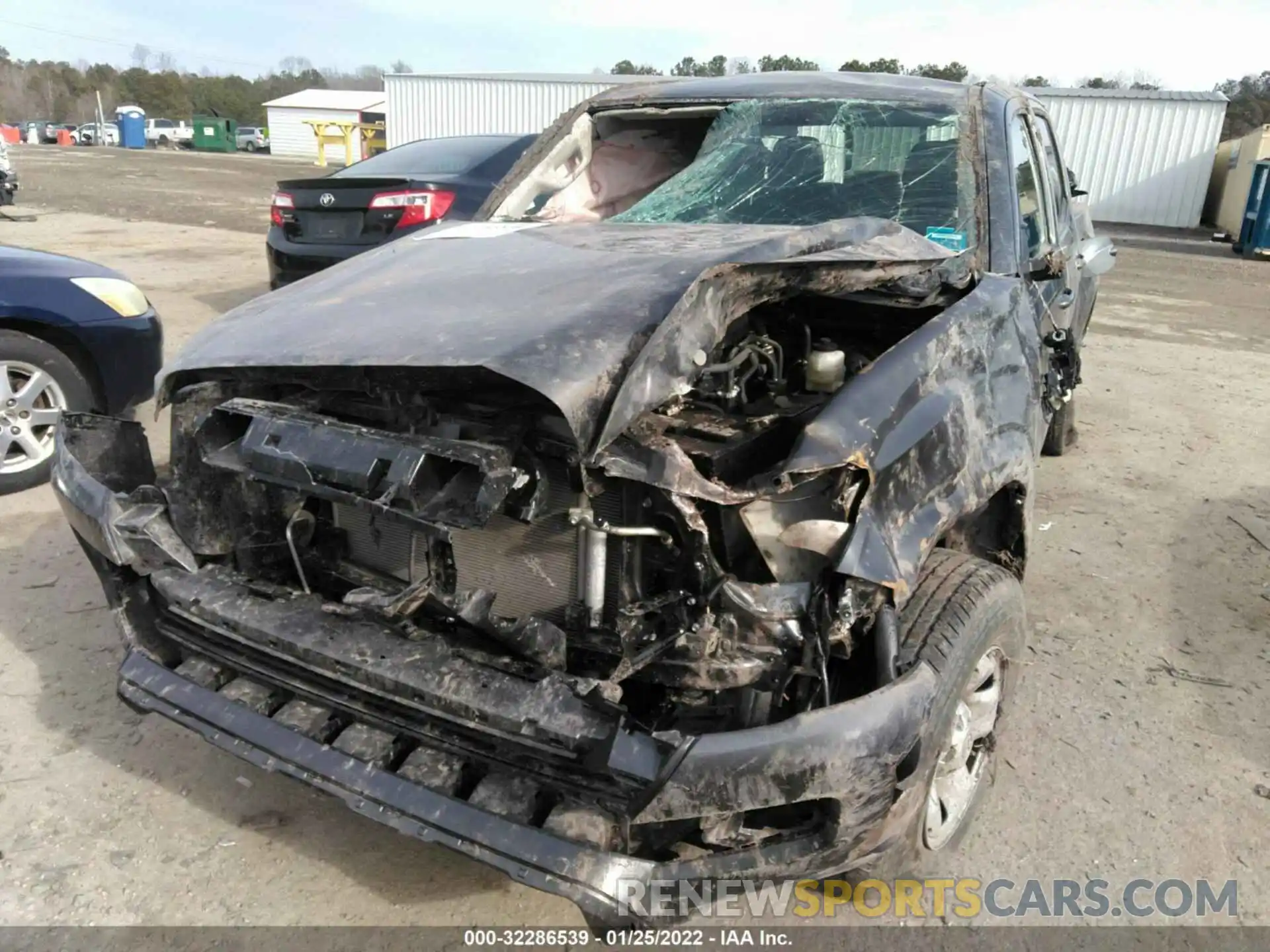 6 Photograph of a damaged car 3TMCZ5AN1MM398641 TOYOTA TACOMA 4WD 2021