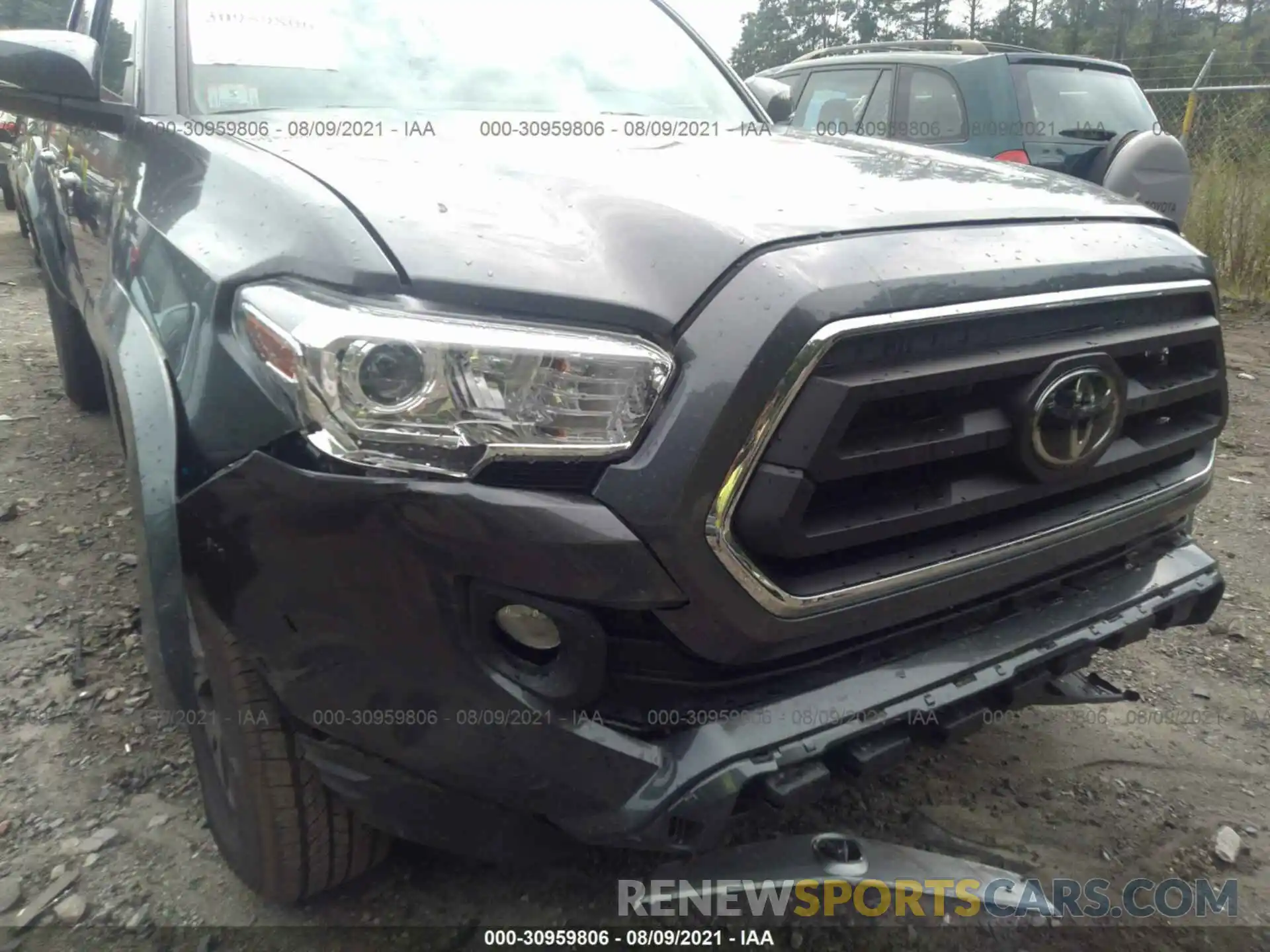 6 Photograph of a damaged car 3TMCZ5AN1MM417933 TOYOTA TACOMA 4WD 2021