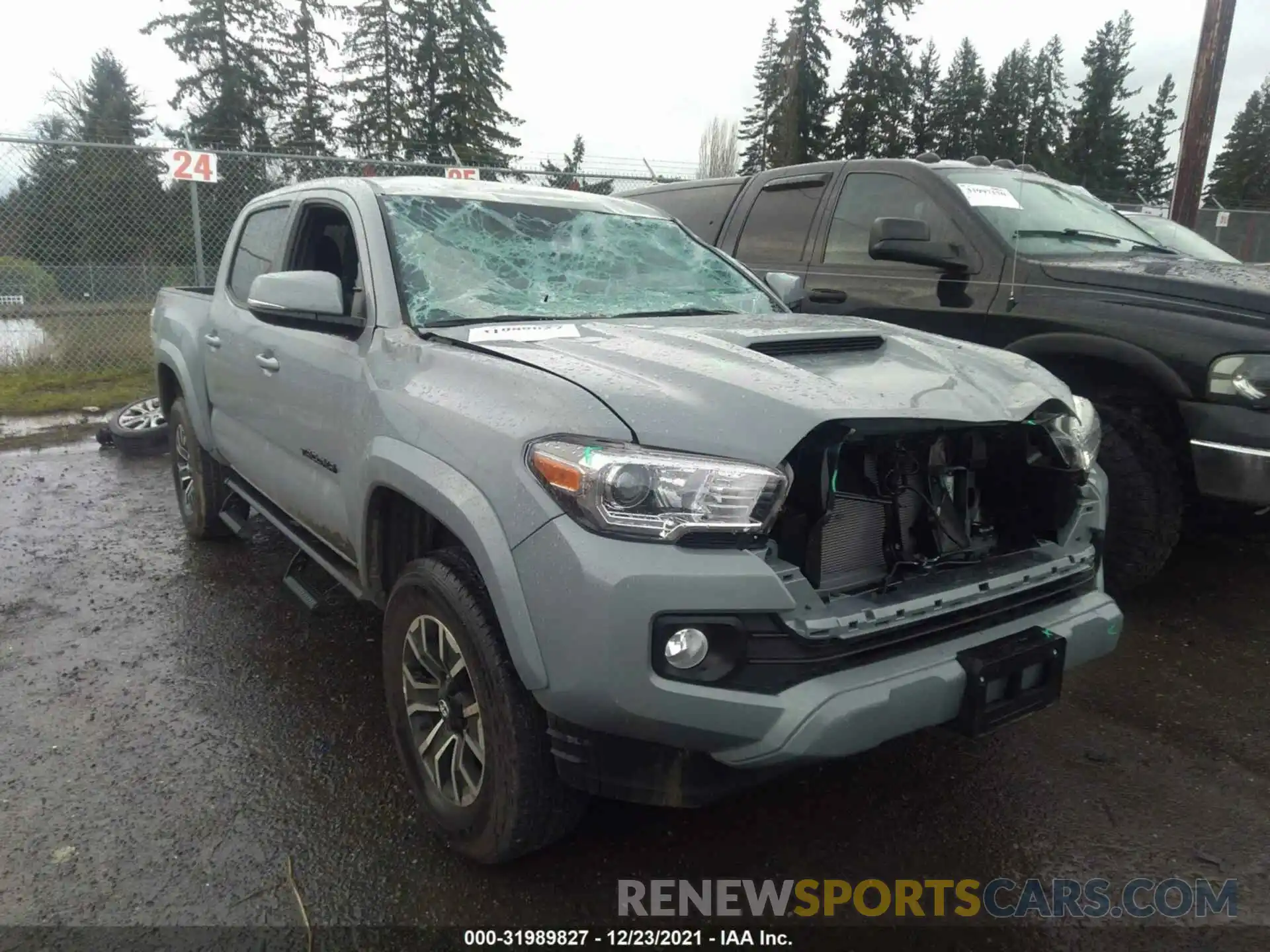 1 Photograph of a damaged car 3TMCZ5AN1MM429550 TOYOTA TACOMA 4WD 2021