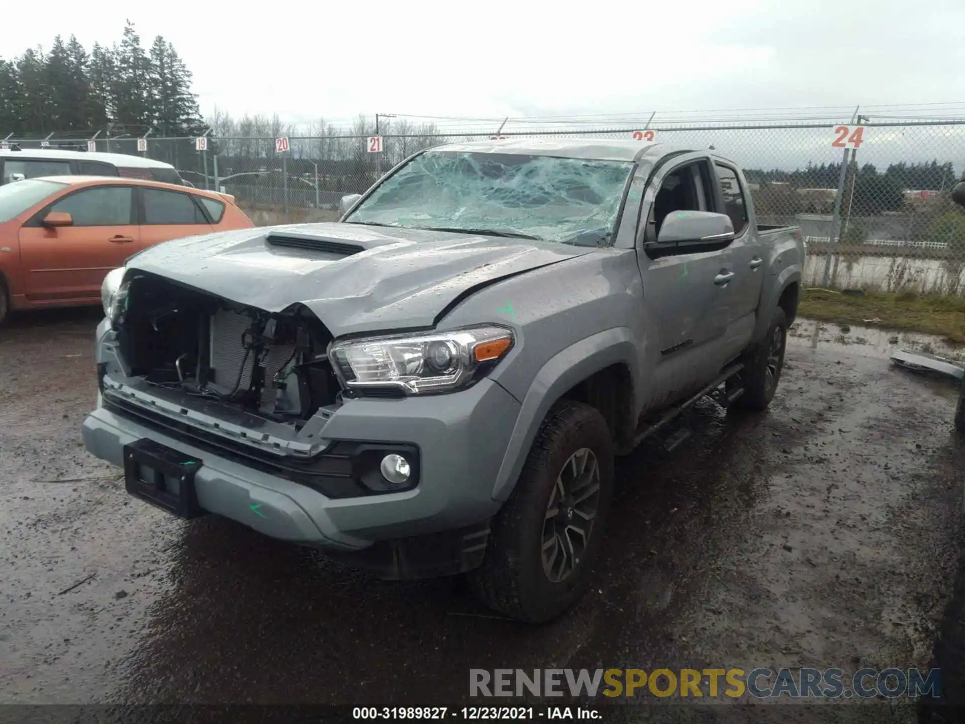 2 Photograph of a damaged car 3TMCZ5AN1MM429550 TOYOTA TACOMA 4WD 2021