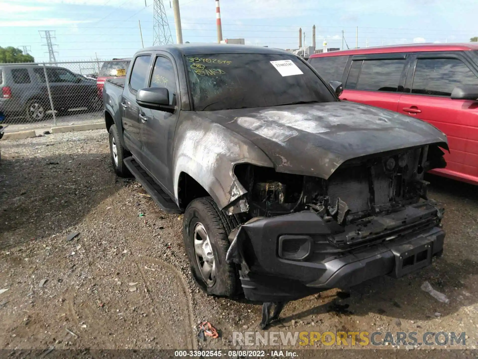 6 Photograph of a damaged car 3TMCZ5AN1MM430035 TOYOTA TACOMA 4WD 2021