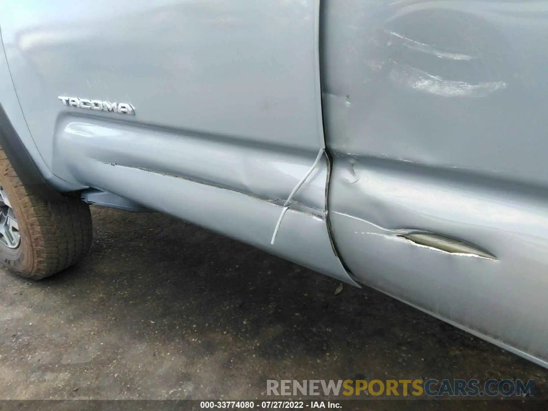 6 Фотография поврежденного автомобиля 3TMCZ5AN1MM430987 TOYOTA TACOMA 4WD 2021