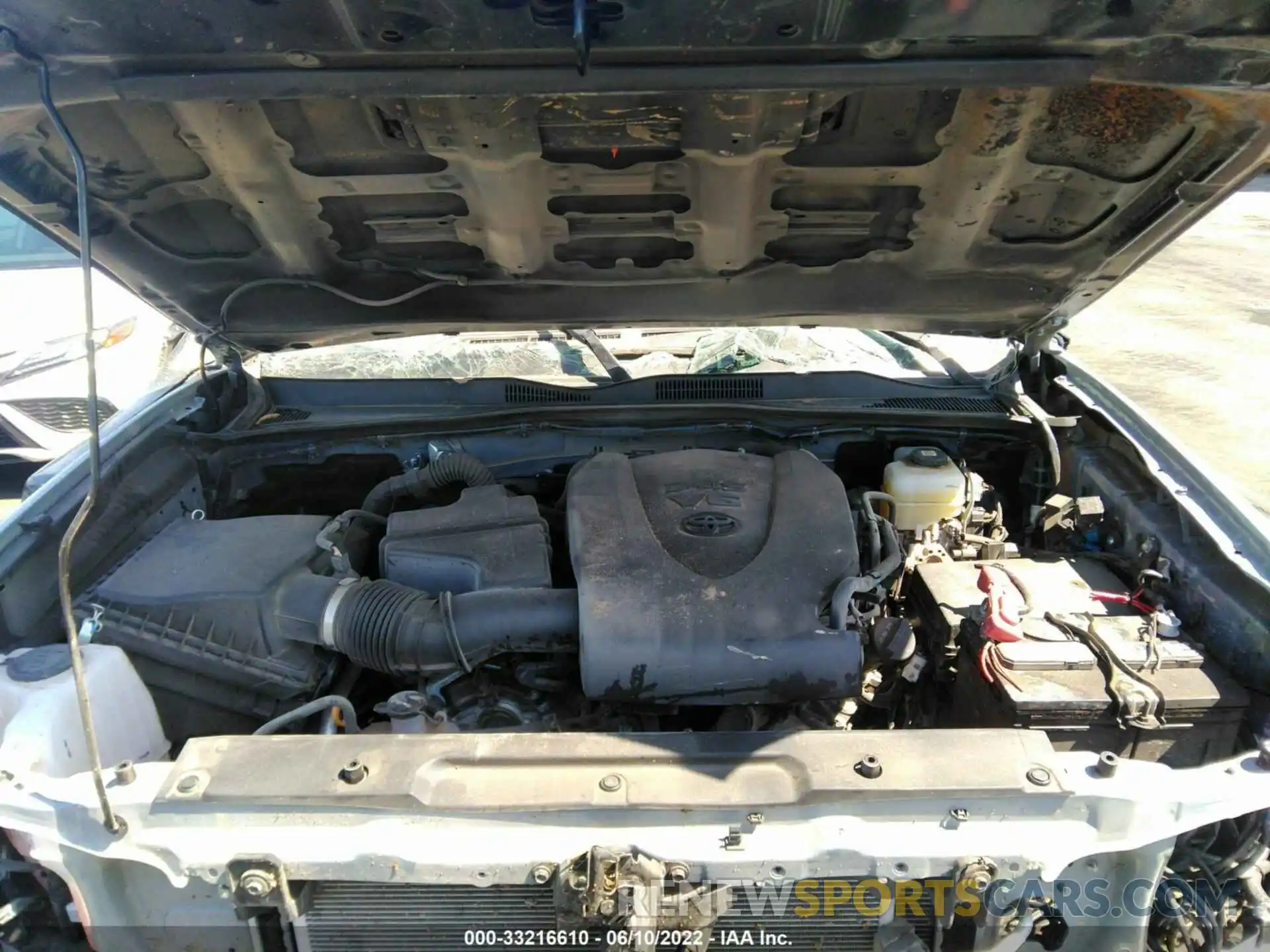 10 Photograph of a damaged car 3TMCZ5AN1MM431329 TOYOTA TACOMA 4WD 2021