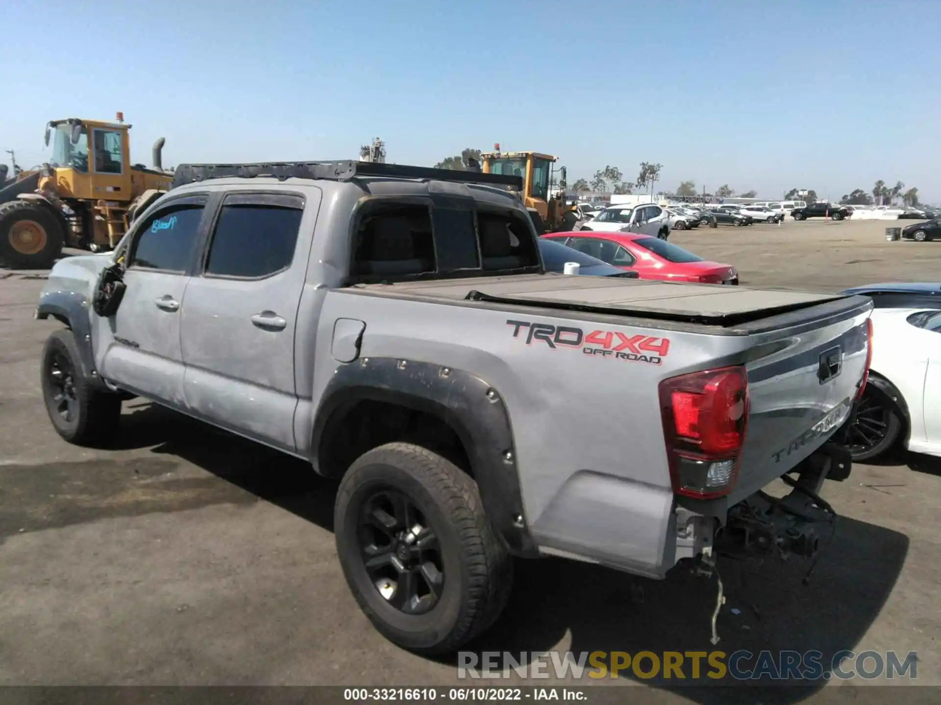 3 Photograph of a damaged car 3TMCZ5AN1MM431329 TOYOTA TACOMA 4WD 2021