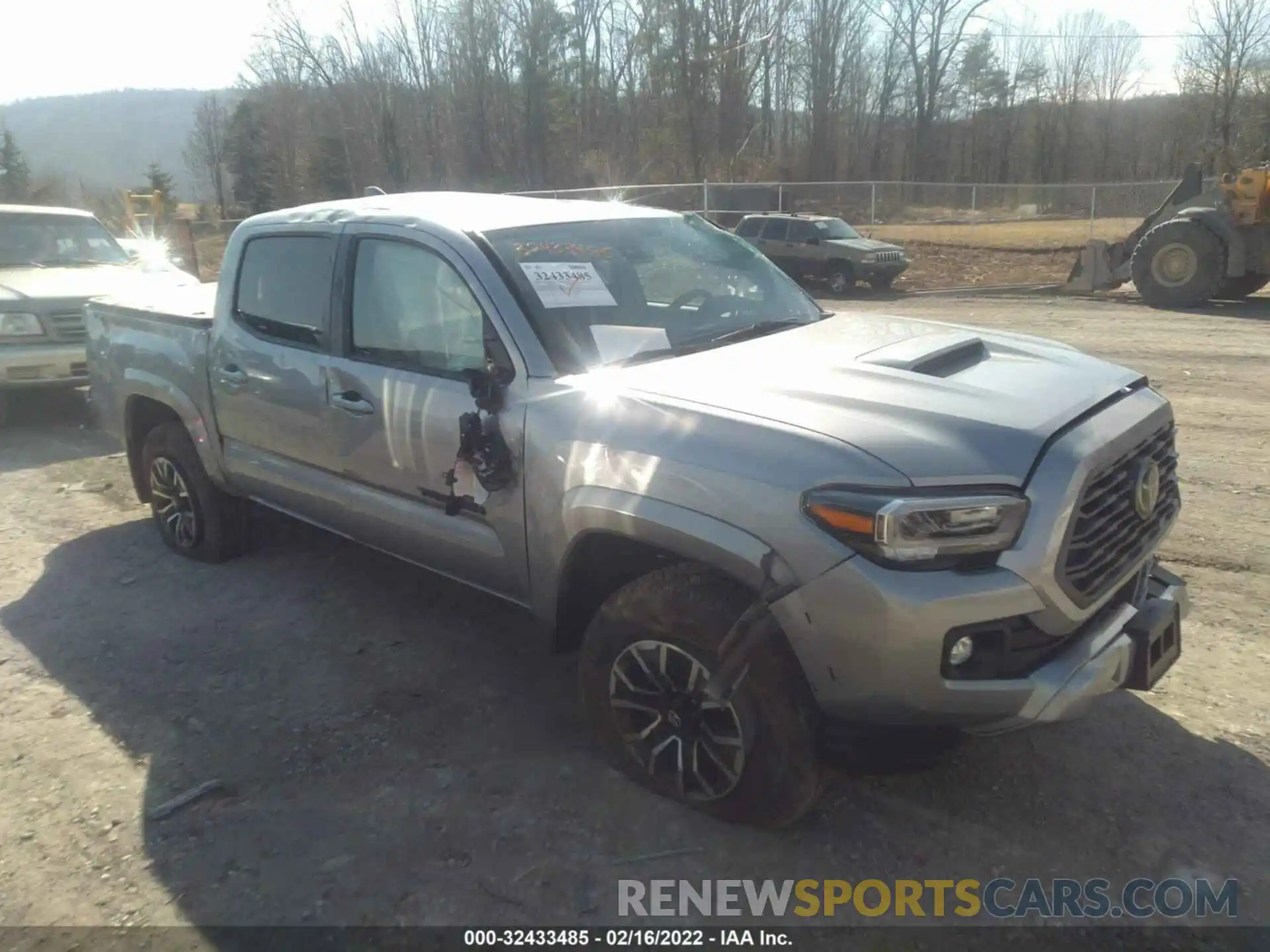 1 Photograph of a damaged car 3TMCZ5AN1MM432559 TOYOTA TACOMA 4WD 2021