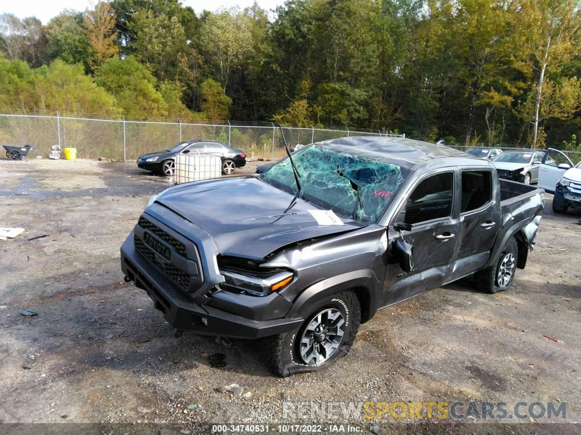 2 Photograph of a damaged car 3TMCZ5AN1MM443626 TOYOTA TACOMA 4WD 2021