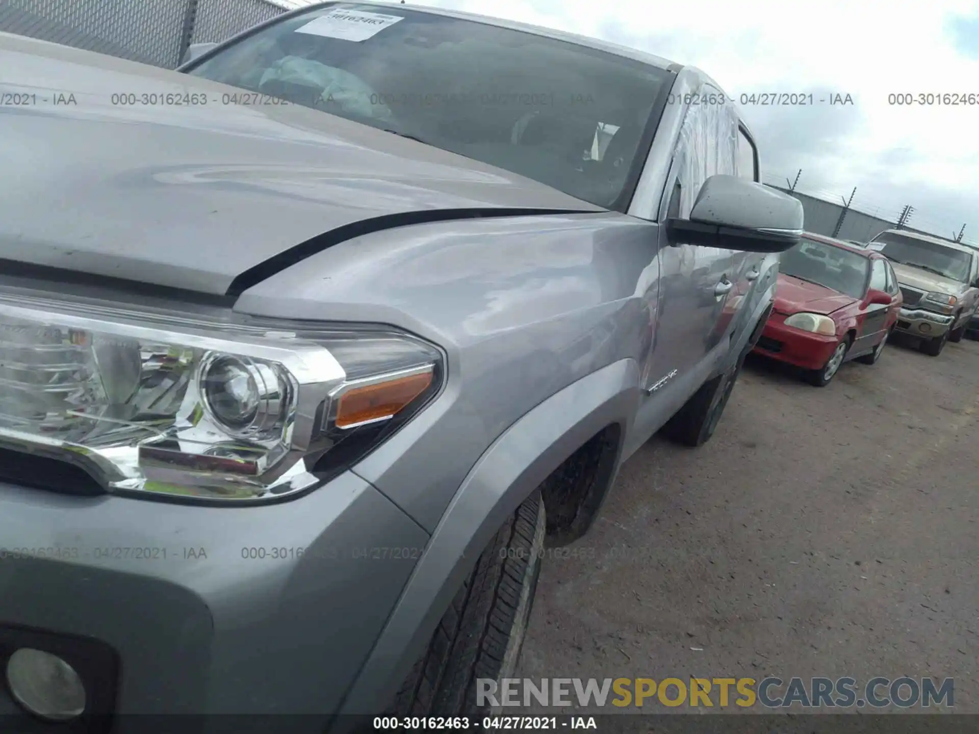 2 Photograph of a damaged car 3TMCZ5AN2MM373294 TOYOTA TACOMA 4WD 2021