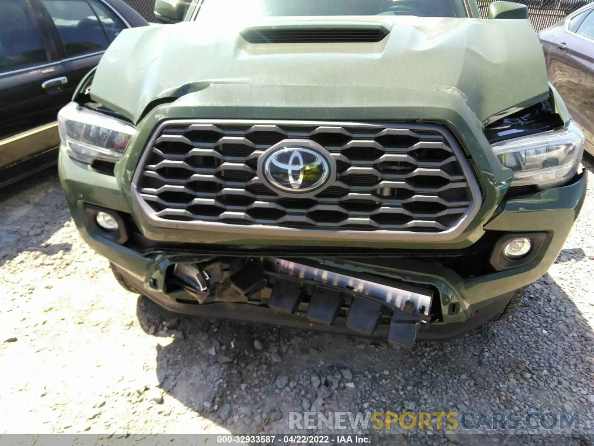 6 Photograph of a damaged car 3TMCZ5AN2MM383551 TOYOTA TACOMA 4WD 2021