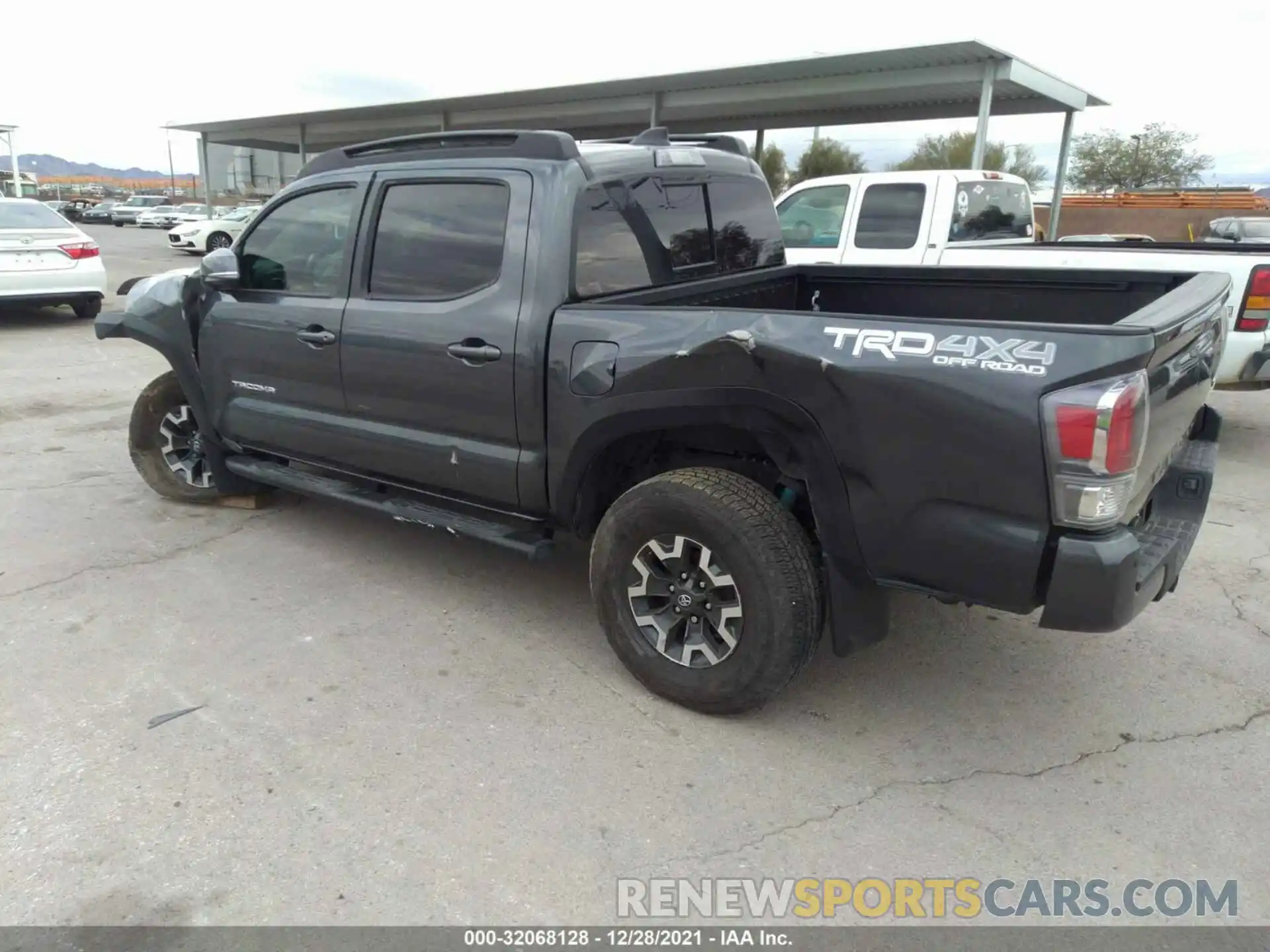 3 Photograph of a damaged car 3TMCZ5AN2MM397594 TOYOTA TACOMA 4WD 2021