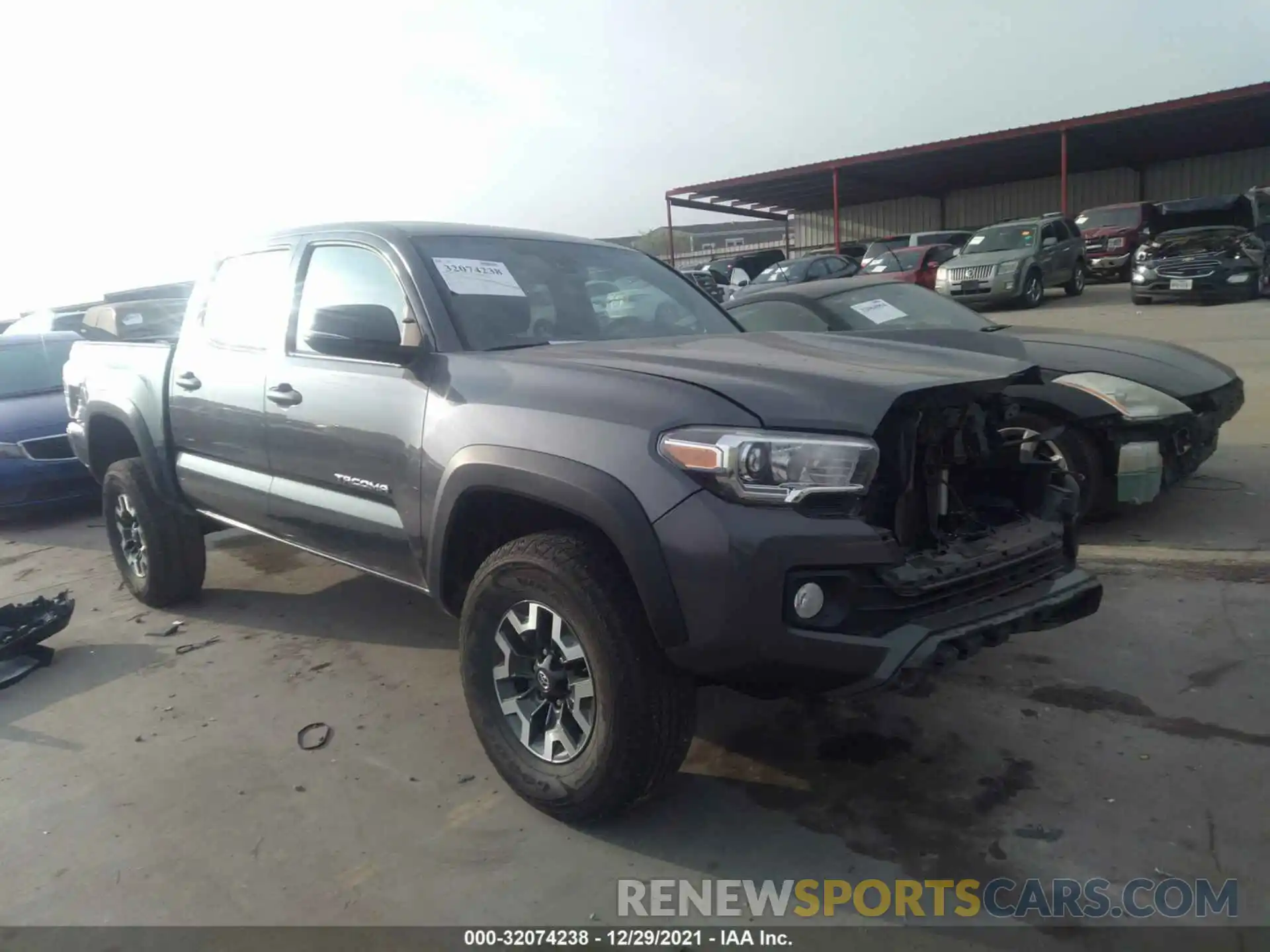 1 Photograph of a damaged car 3TMCZ5AN2MM401563 TOYOTA TACOMA 4WD 2021