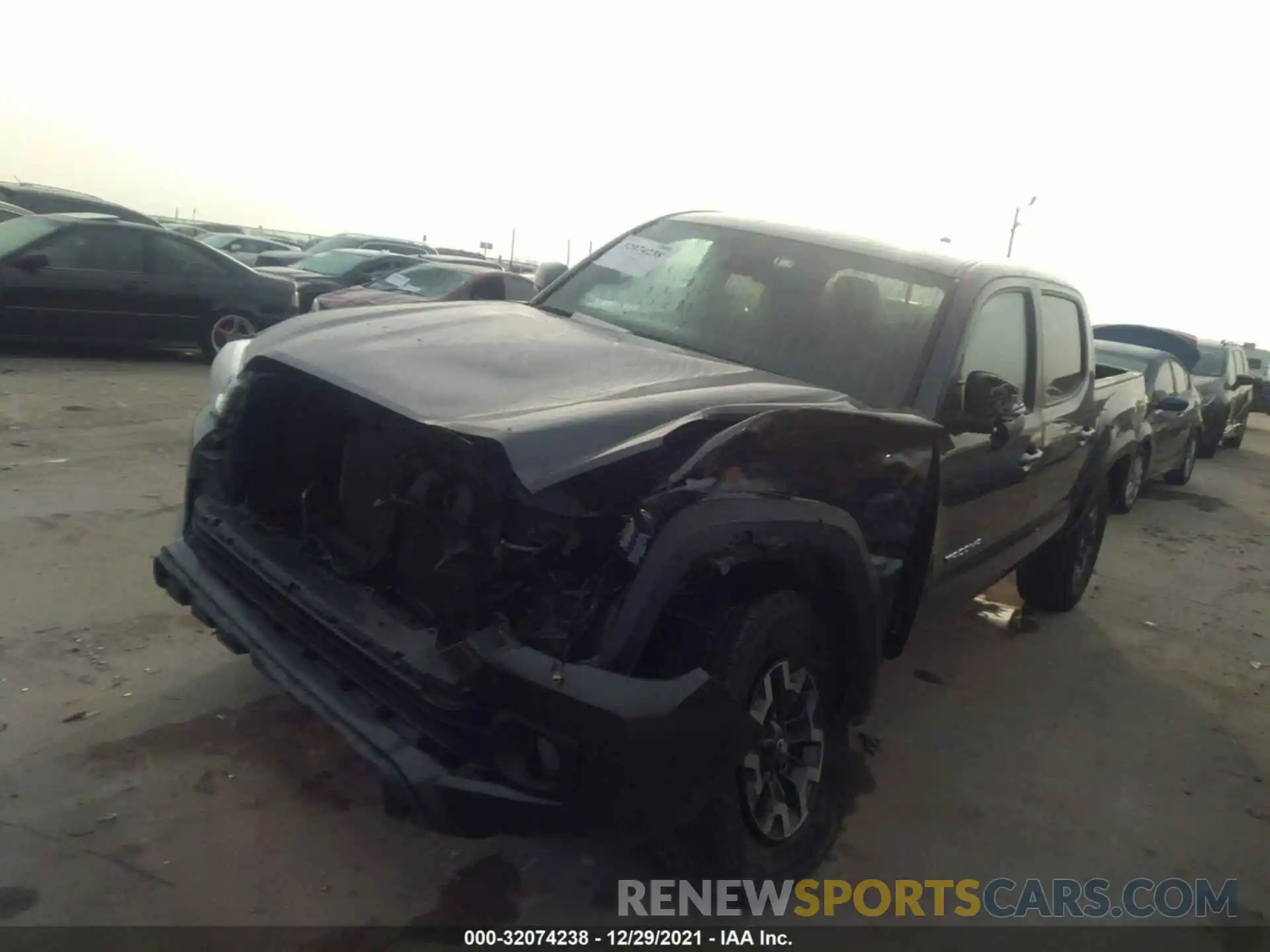 2 Photograph of a damaged car 3TMCZ5AN2MM401563 TOYOTA TACOMA 4WD 2021