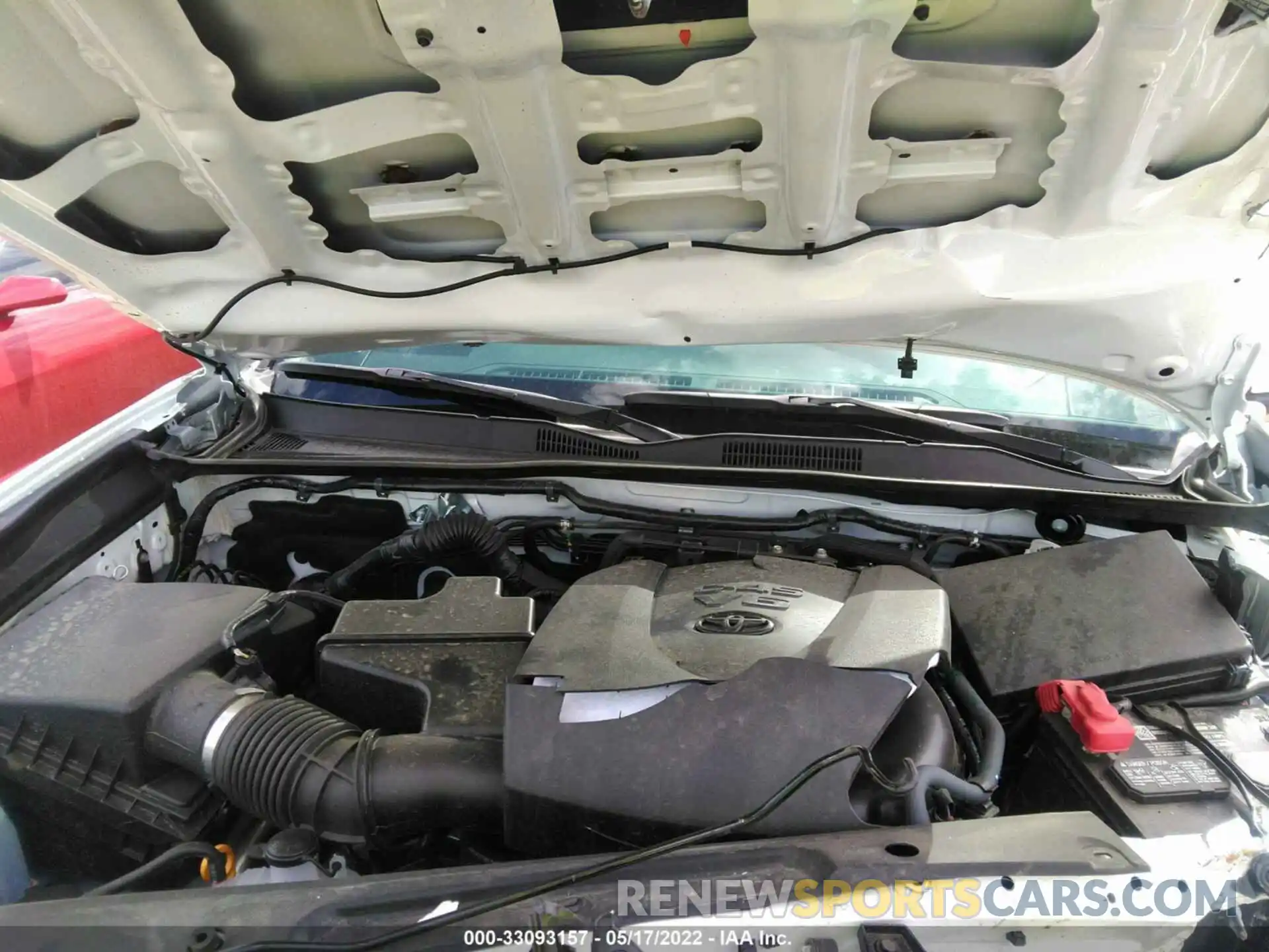 10 Photograph of a damaged car 3TMCZ5AN2MM425099 TOYOTA TACOMA 4WD 2021