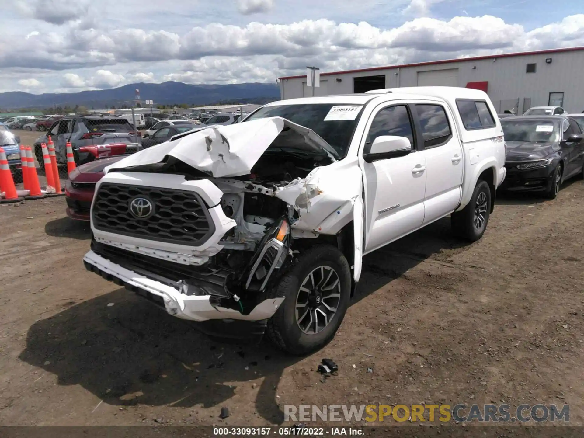 2 Photograph of a damaged car 3TMCZ5AN2MM425099 TOYOTA TACOMA 4WD 2021