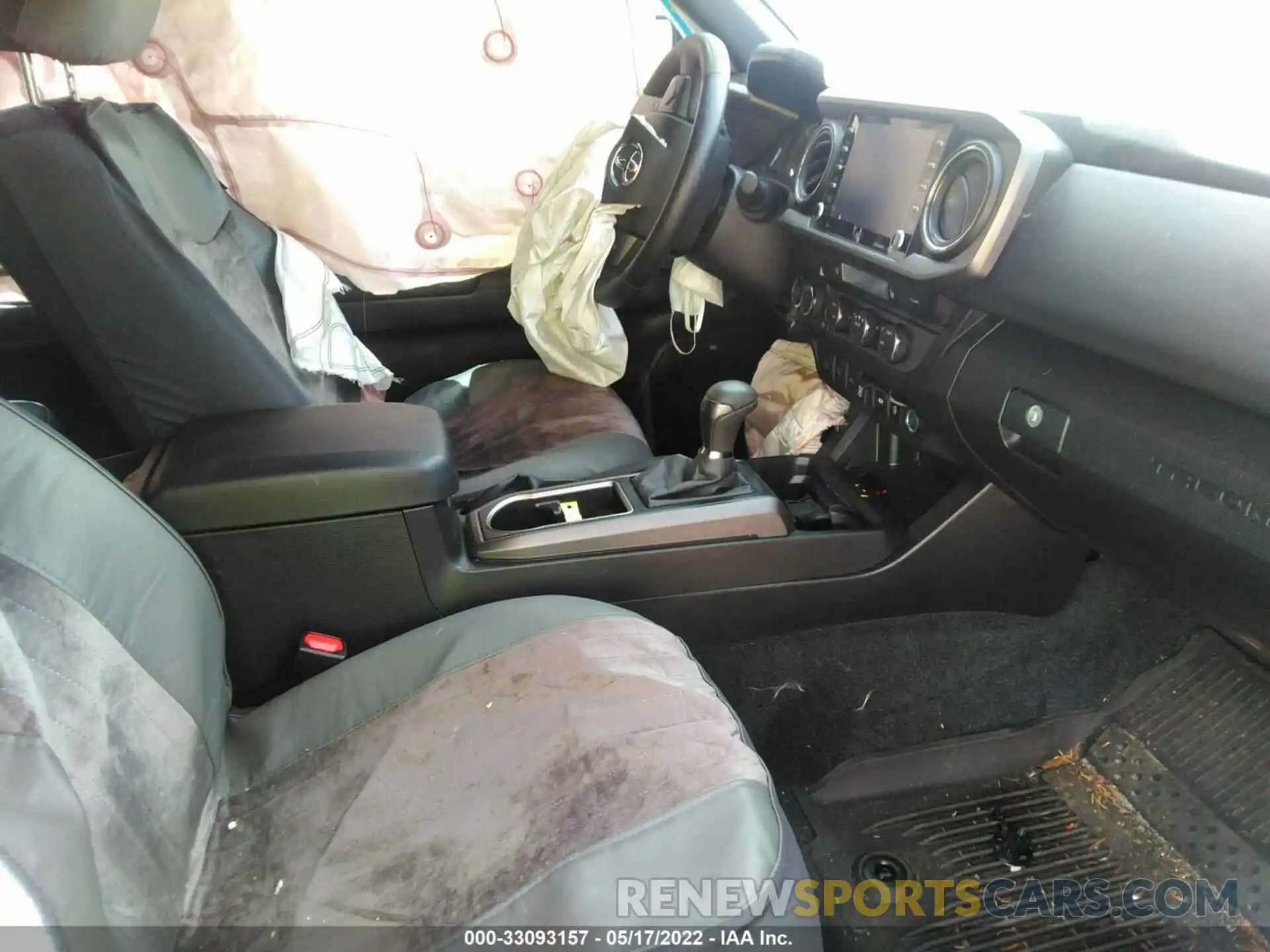 5 Photograph of a damaged car 3TMCZ5AN2MM425099 TOYOTA TACOMA 4WD 2021