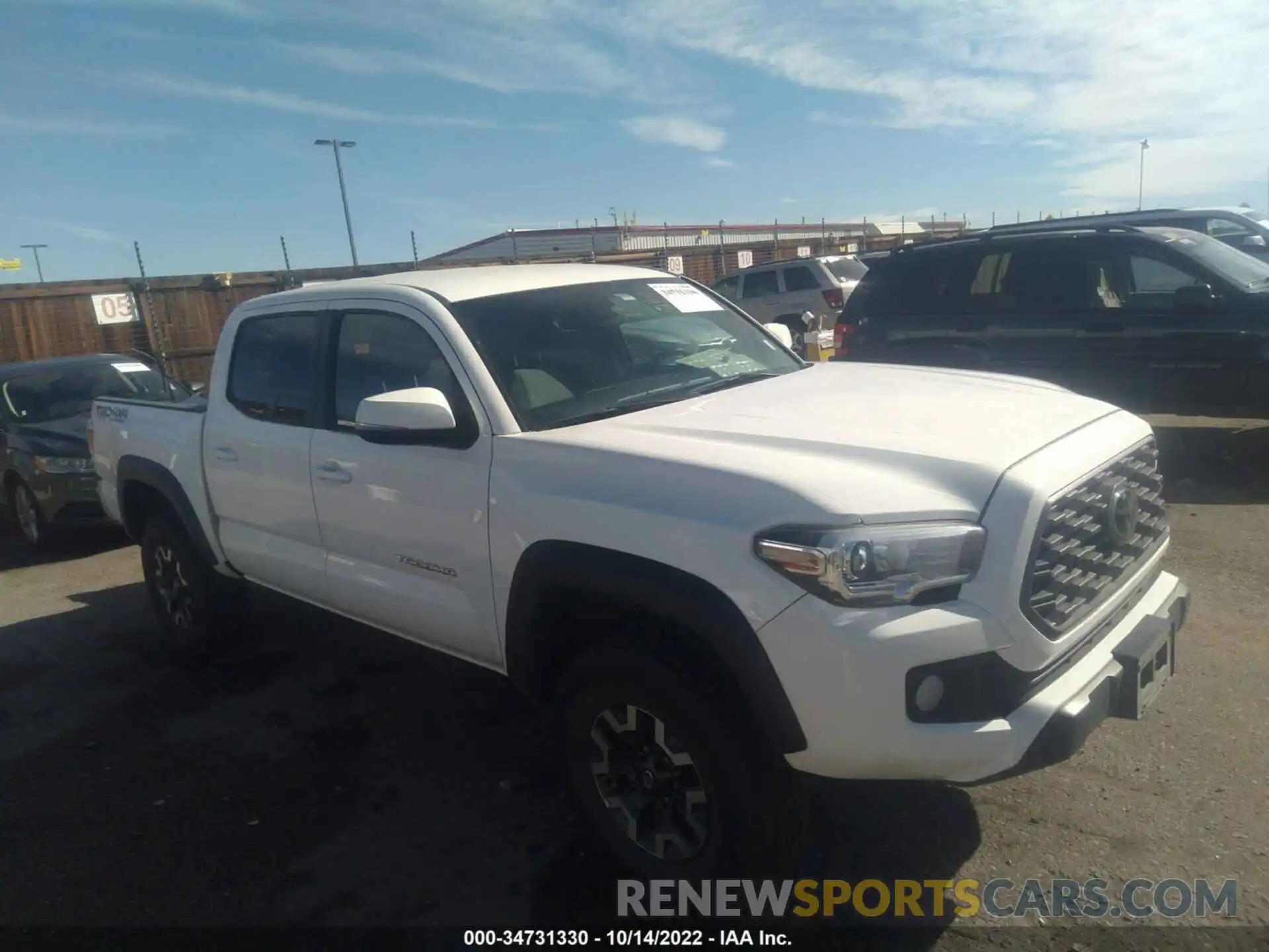 1 Фотография поврежденного автомобиля 3TMCZ5AN2MM427158 TOYOTA TACOMA 4WD 2021