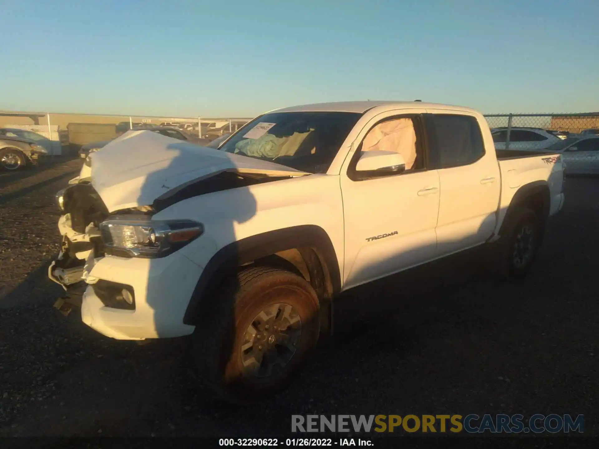 2 Photograph of a damaged car 3TMCZ5AN2MM431498 TOYOTA TACOMA 4WD 2021