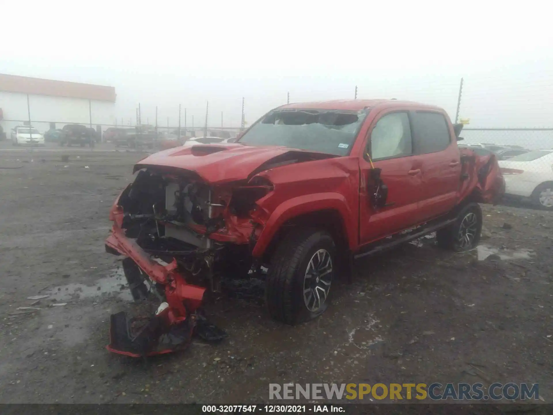 2 Photograph of a damaged car 3TMCZ5AN2MM437155 TOYOTA TACOMA 4WD 2021