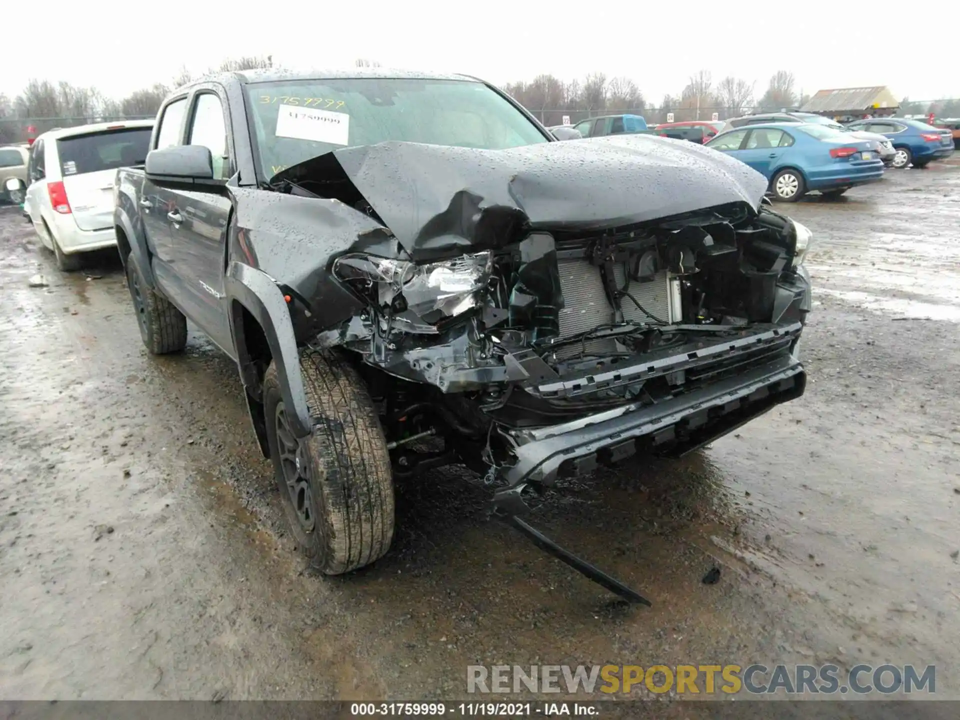 6 Photograph of a damaged car 3TMCZ5AN2MM442565 TOYOTA TACOMA 4WD 2021