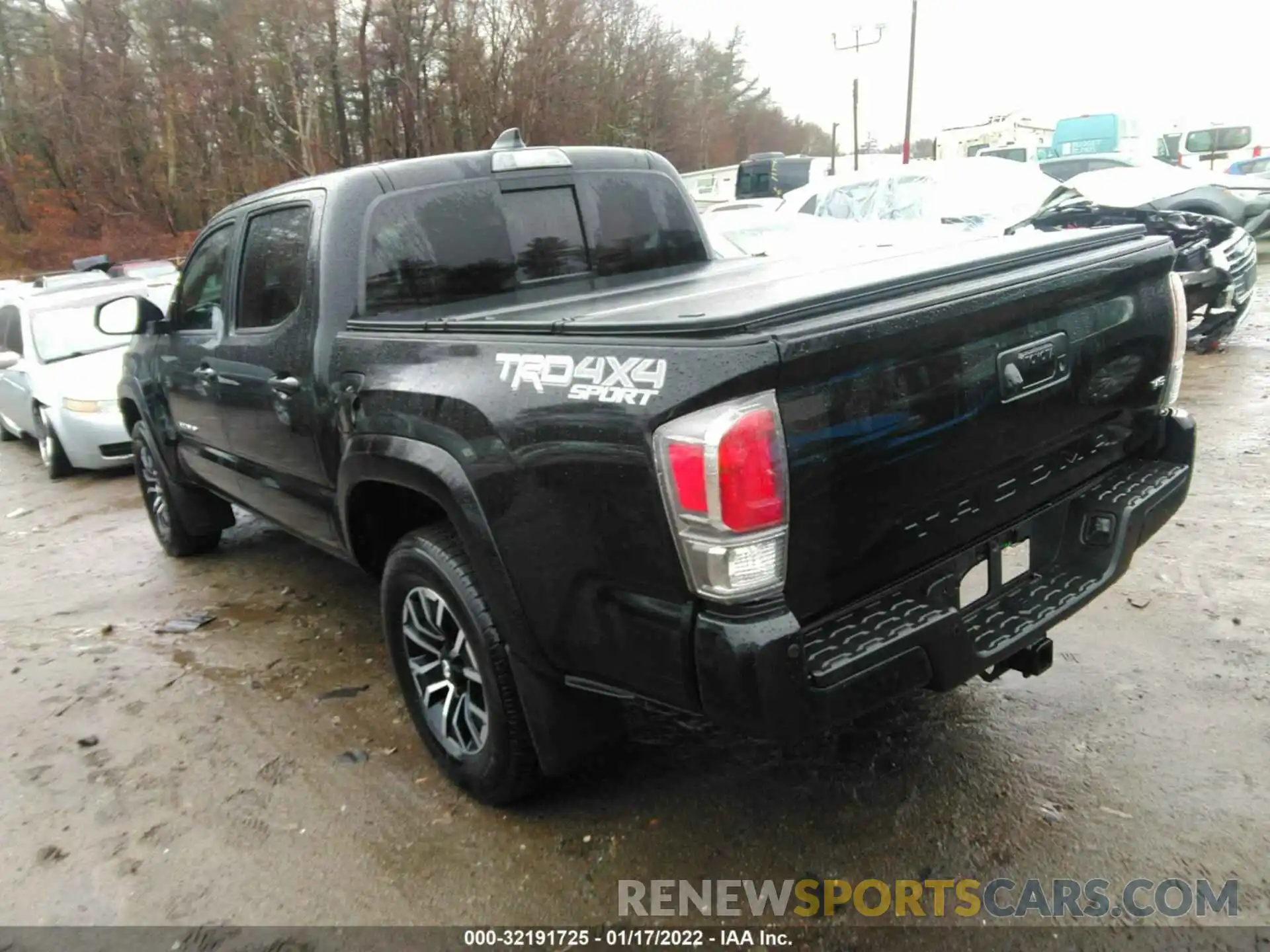 3 Photograph of a damaged car 3TMCZ5AN3MM370937 TOYOTA TACOMA 4WD 2021