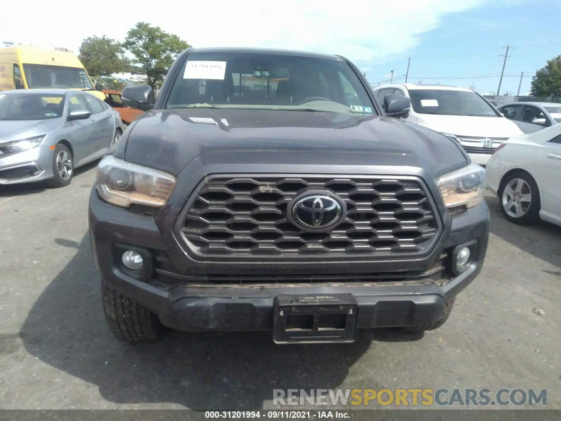 6 Фотография поврежденного автомобиля 3TMCZ5AN3MM371490 TOYOTA TACOMA 4WD 2021