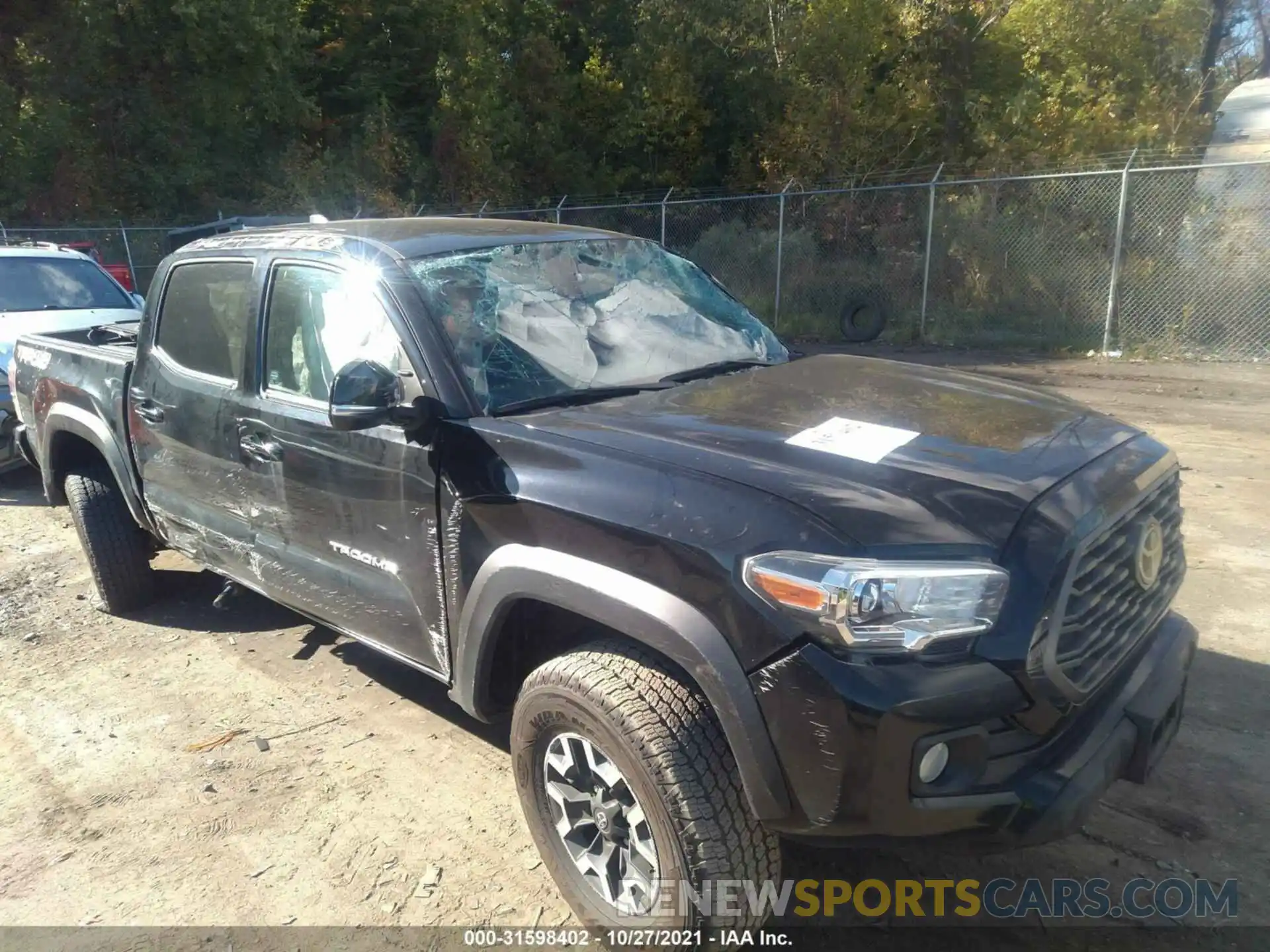 6 Photograph of a damaged car 3TMCZ5AN3MM381064 TOYOTA TACOMA 4WD 2021